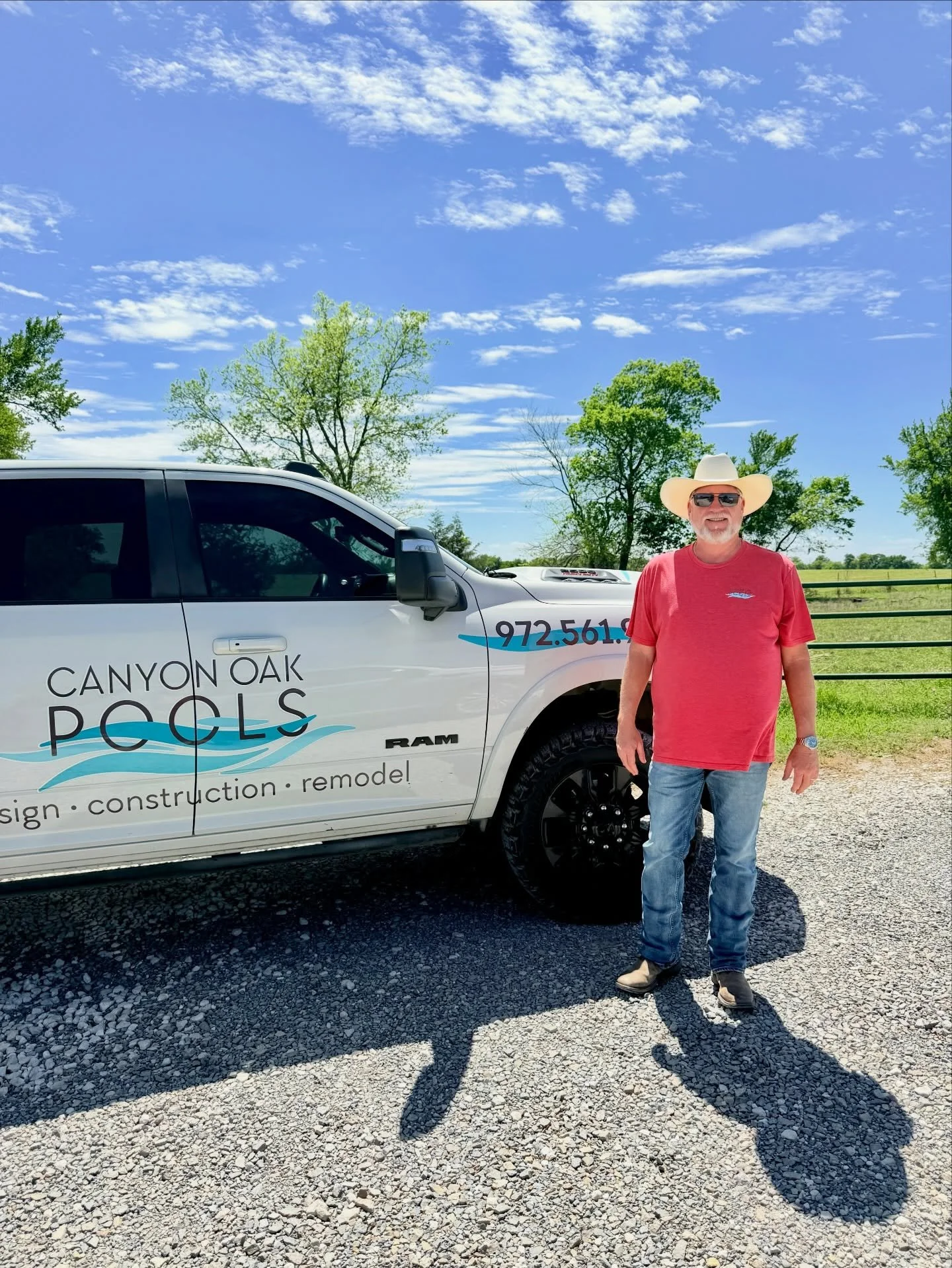 Every great endeavor needs a solid backbone, and @larry_canyonoakpools just happens to be ours 🤝

With 30 years of experience designing and building custom pools here in Texas, Larry Parnell decided that when it came to running his own company, he w