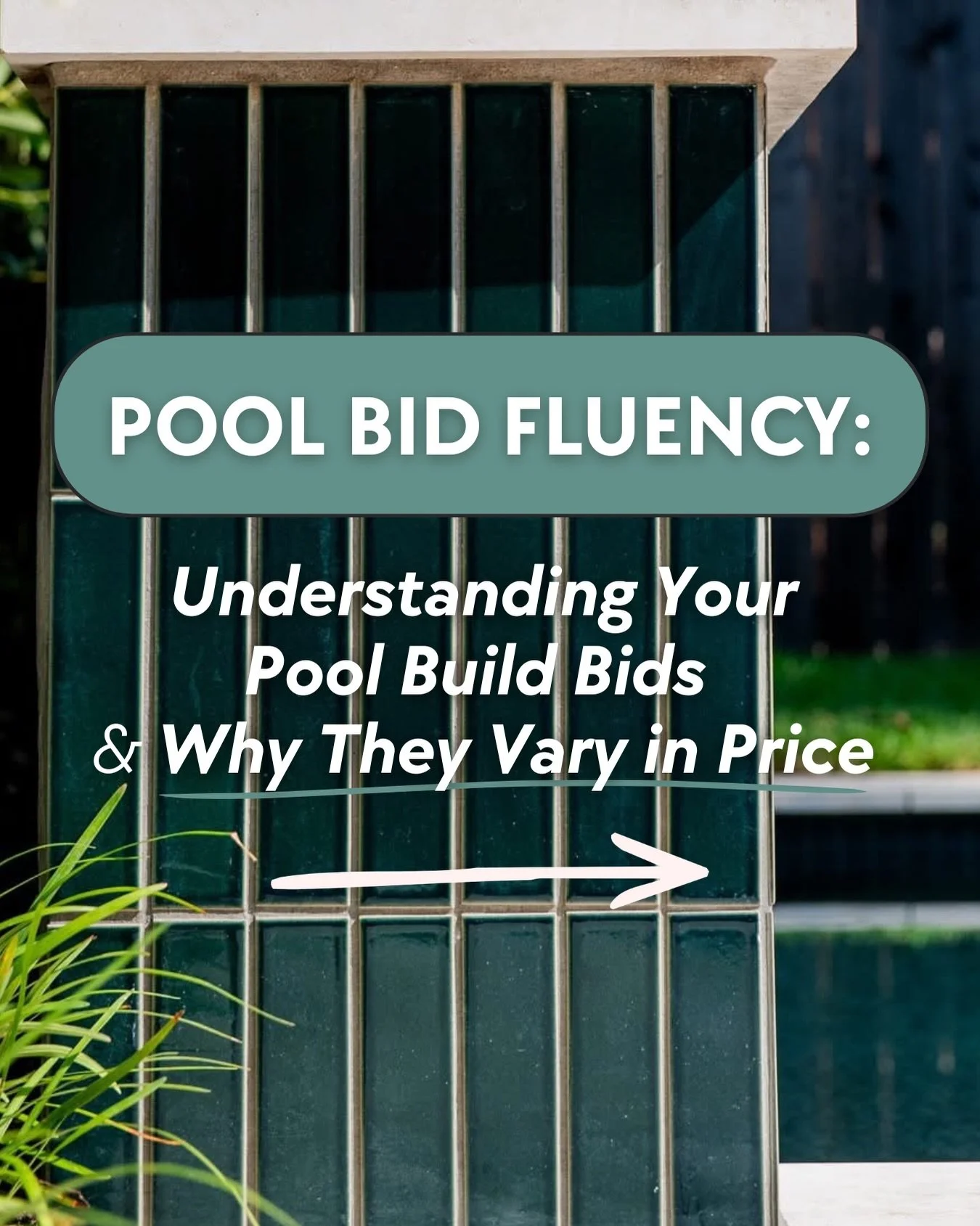 Comparing pool build bids is often not as straightforward as it seems - and this can lead to big questions about big differences in price&hellip; 👀🤔

The truth is, most companies bid their projects in slightly different ways - which means finding a