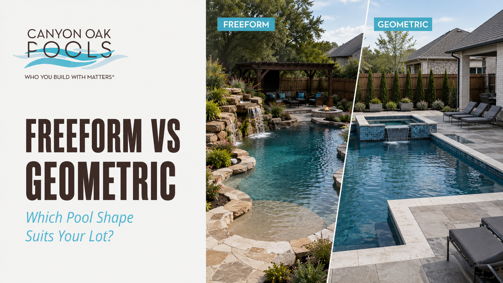 Freeform vs Geometric: Which Pool Shape Suits Your Lot?