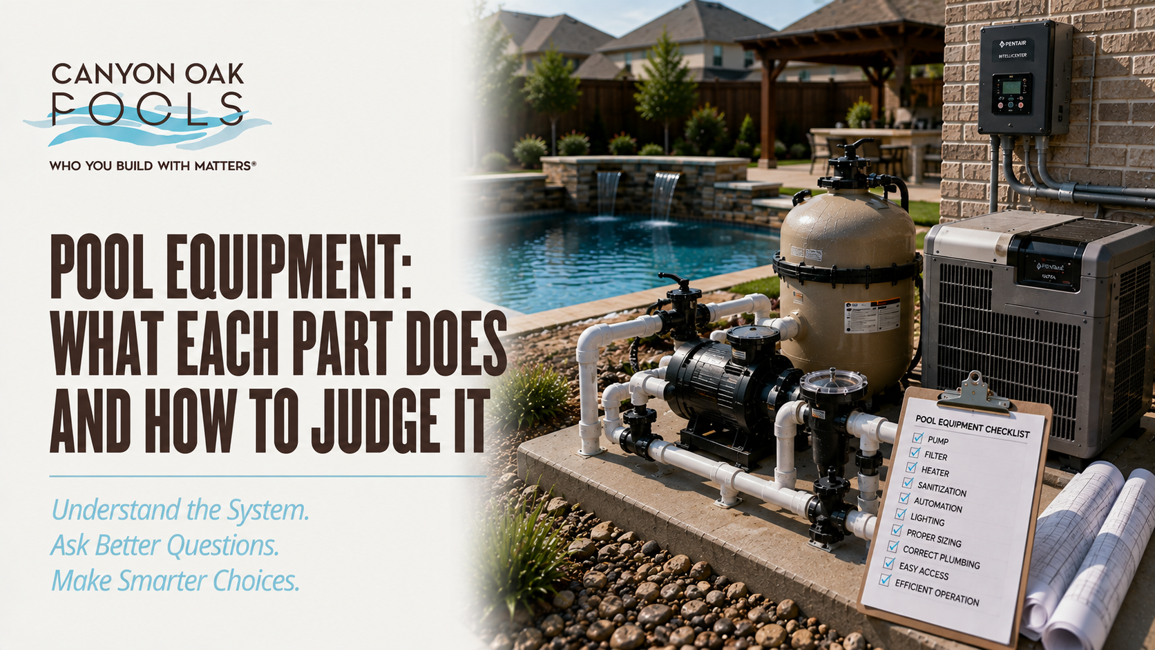 Pool Equipment: What Each Part Does and How to Judge It