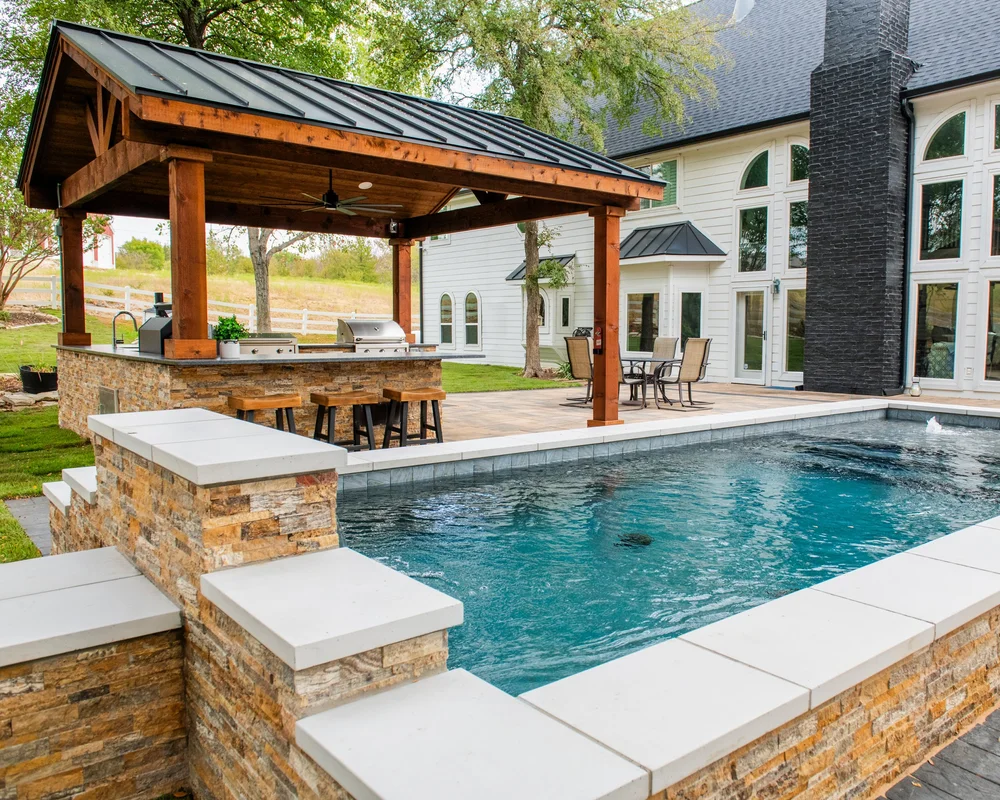 Custom Pool & Spa — Canyon Oak Pools