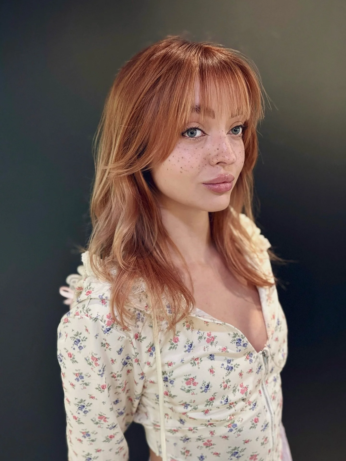 Copper strawberry ombr&eacute; 🍓

@payton_perozak 
@modemodelscom 
@justrizzuto