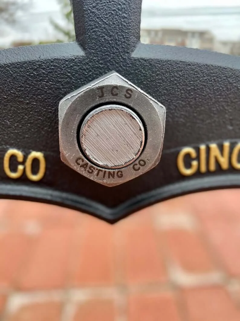 34_ COUNTER HEIGHT CINCINNATI OHIO EMBOSSED CAST IRON BASE IN BLACK5.jpg