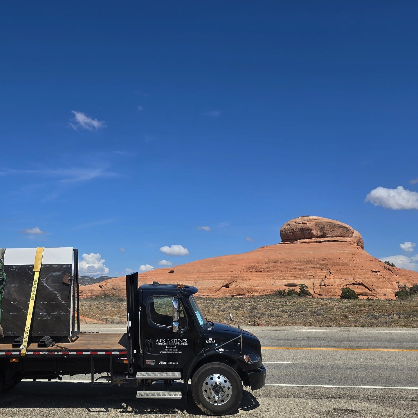 On our way to make your design dreams come true 😮&zwj;💨

Did we mention fast and free delivery when you buy from your local Arista showroom? 

Choose a better stone experience with Arista!

#freedeliveryservice #slab #granite #quartzite #marble #qu