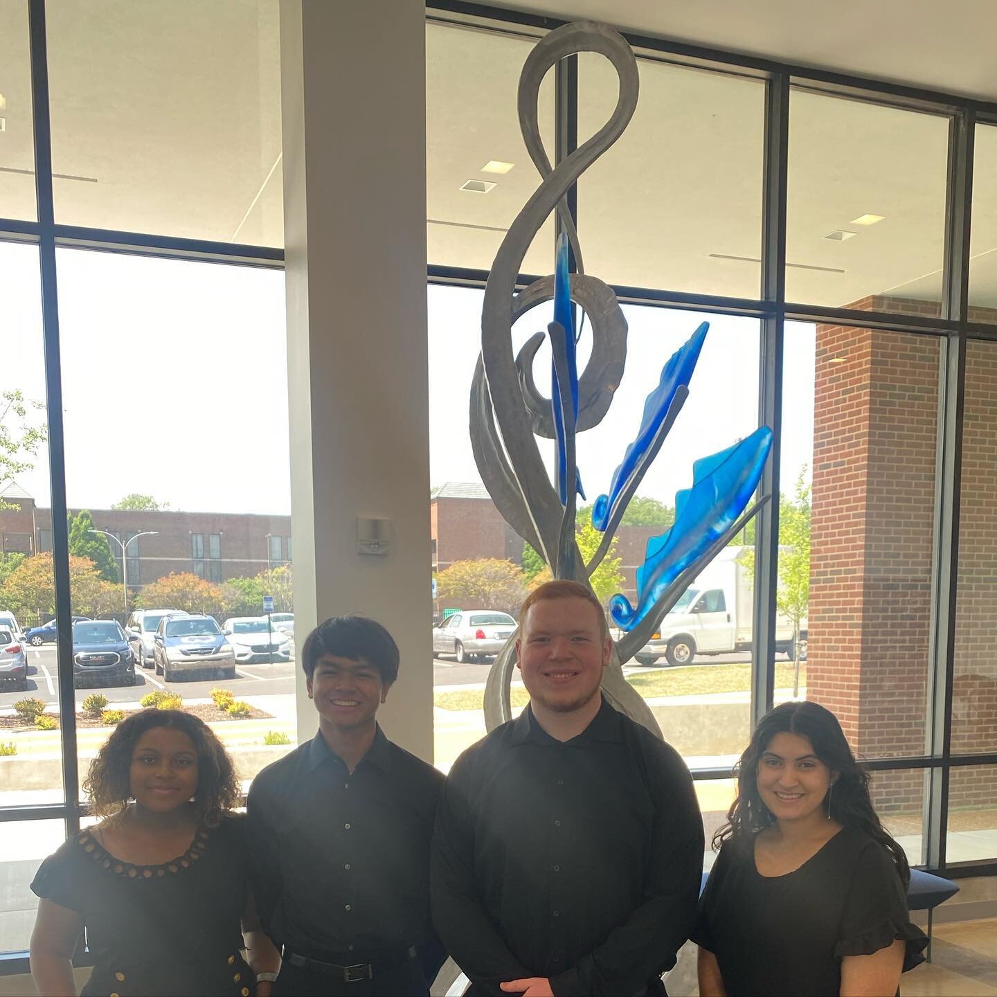 Today was quite the marathon! We had MYSP students usher for the @memphissymphonyorchestra concert. The October String Quartet performed in the lobby prior to the MSO concert. The Prelude Strings ensemble got to work with high school string students 