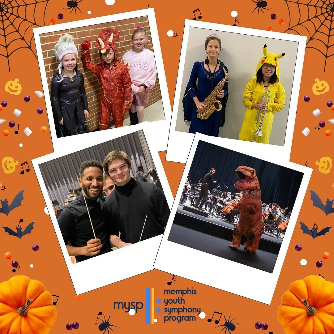 It's almost Halloween&hellip; which means this Sunday is officially Spooky Symphony Sunday at MYSP! Wear your costumes, enjoy treats and goodies, and get in the Halloween spirit! 🎃👻

Just make sure you can play your instrument in your costume! A T-