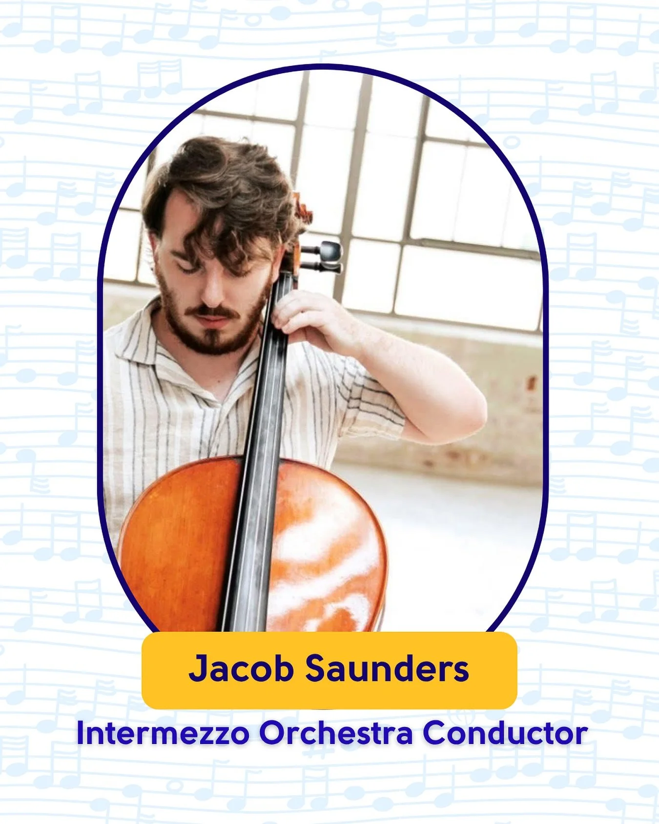 We&rsquo;re excited to introduce our new artistic staff in the next few posts &mdash; stay tuned to meet the talented leaders guiding our young musicians!

We&rsquo;re thrilled to welcome Jacob Saunders as the new Intermezzo Orchestra Conductor!

Jac