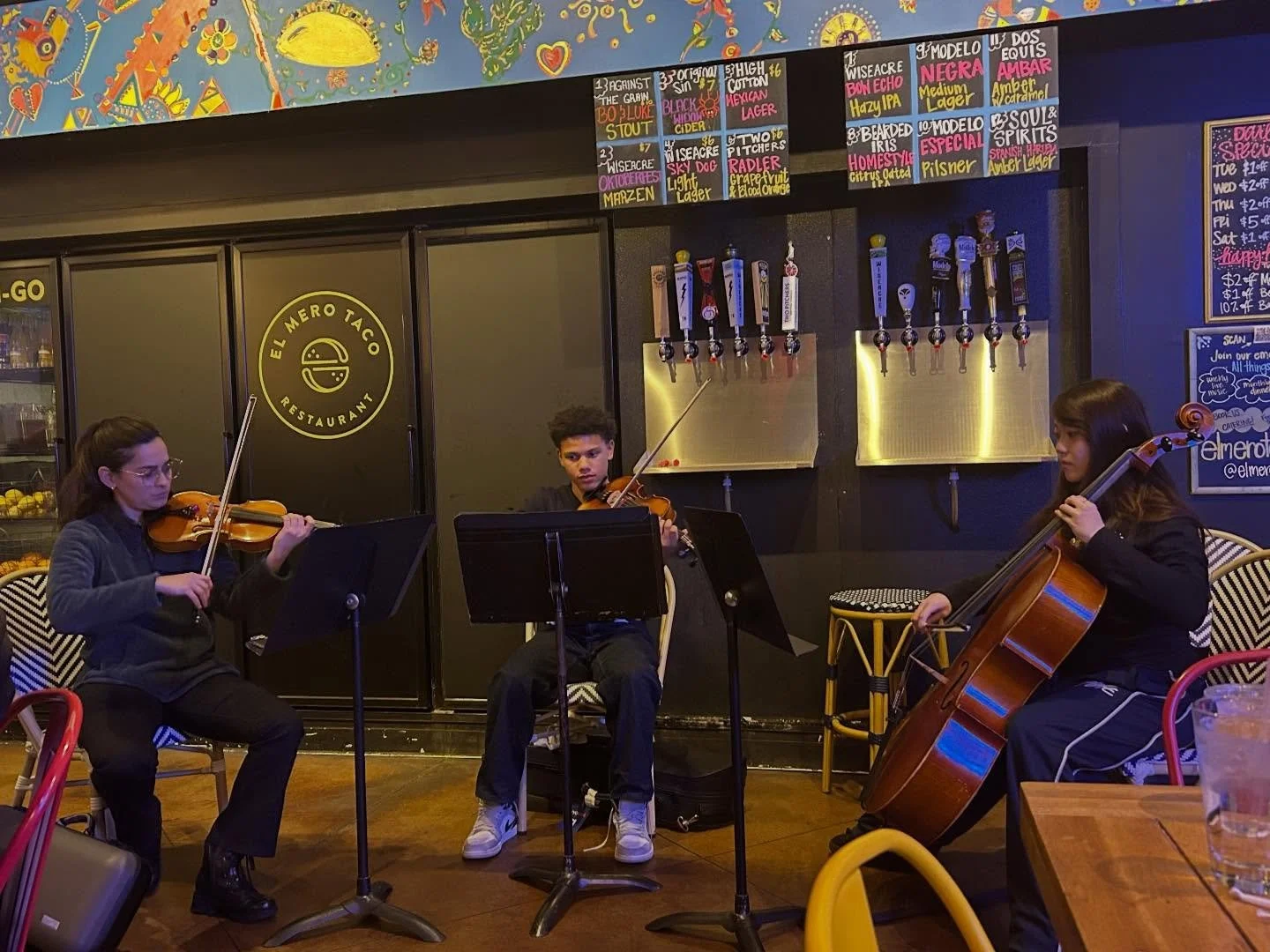 Thank you, MYSP community! 🎻🎶💙

We had an incredible turnout at Giving Taco Tuesday at @elmerotaco last night, and we&rsquo;re so grateful to everyone who came out to support the MYSP. A huge thank-you to our wonderful students who performed!

We 