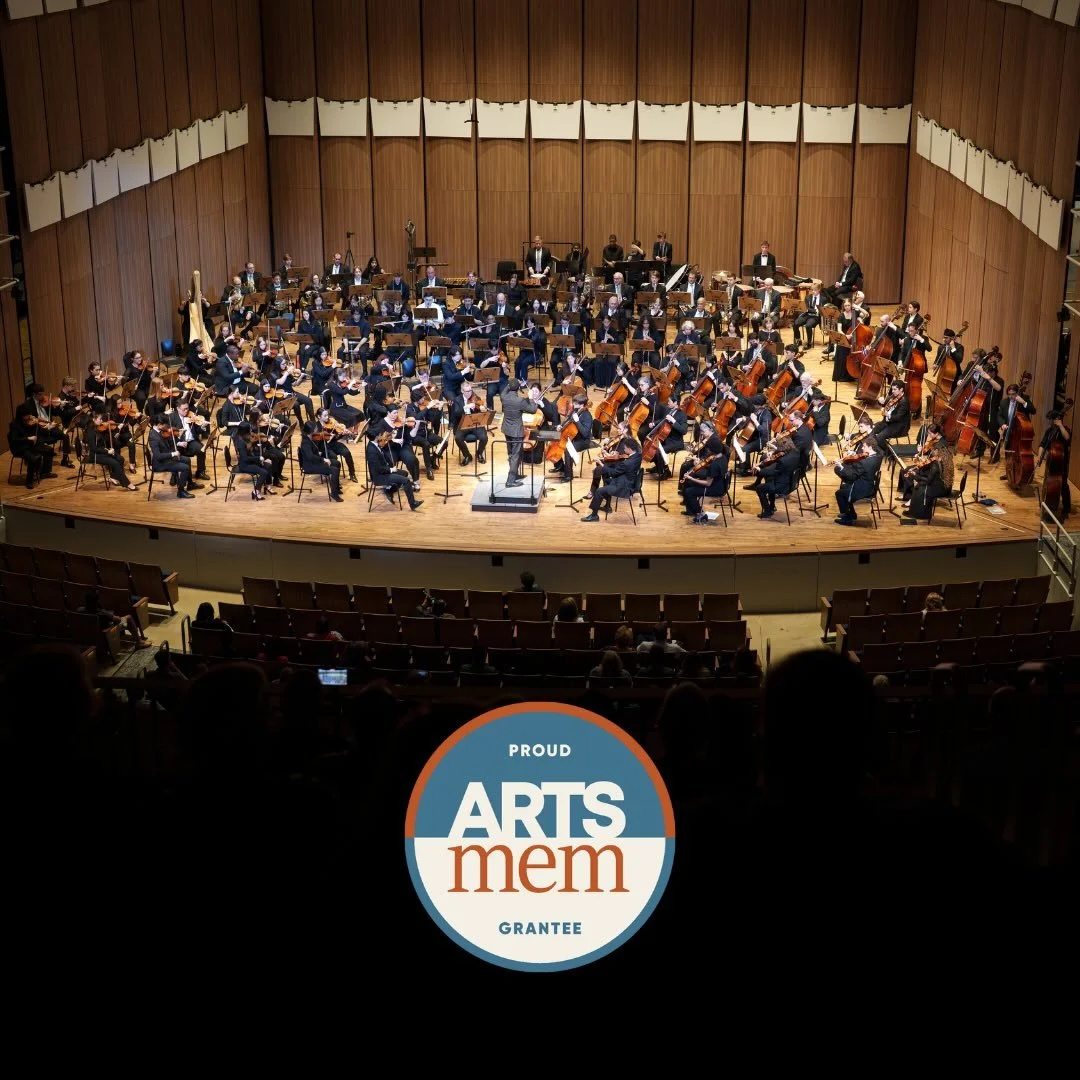 WE MAKE THE ART &mdash; and @artsmemphis makes it more dynamic 🎶
 We&rsquo;re grateful to be an ARTSmemphis Operating Support Grant recipient, empowering us to provide youth music education opportunities and strengthen access to high-quality music e