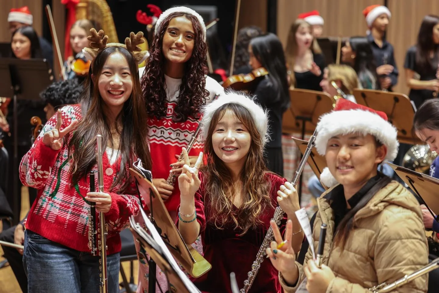 What a joyful and festive night of music with our Repertory Orchestra, Youth Symphony, and brass ensemble! A huge thank-you to Memphis Jazz Workshop for joining the Youth Symphony for a truly special holiday performance. We are so grateful for these 