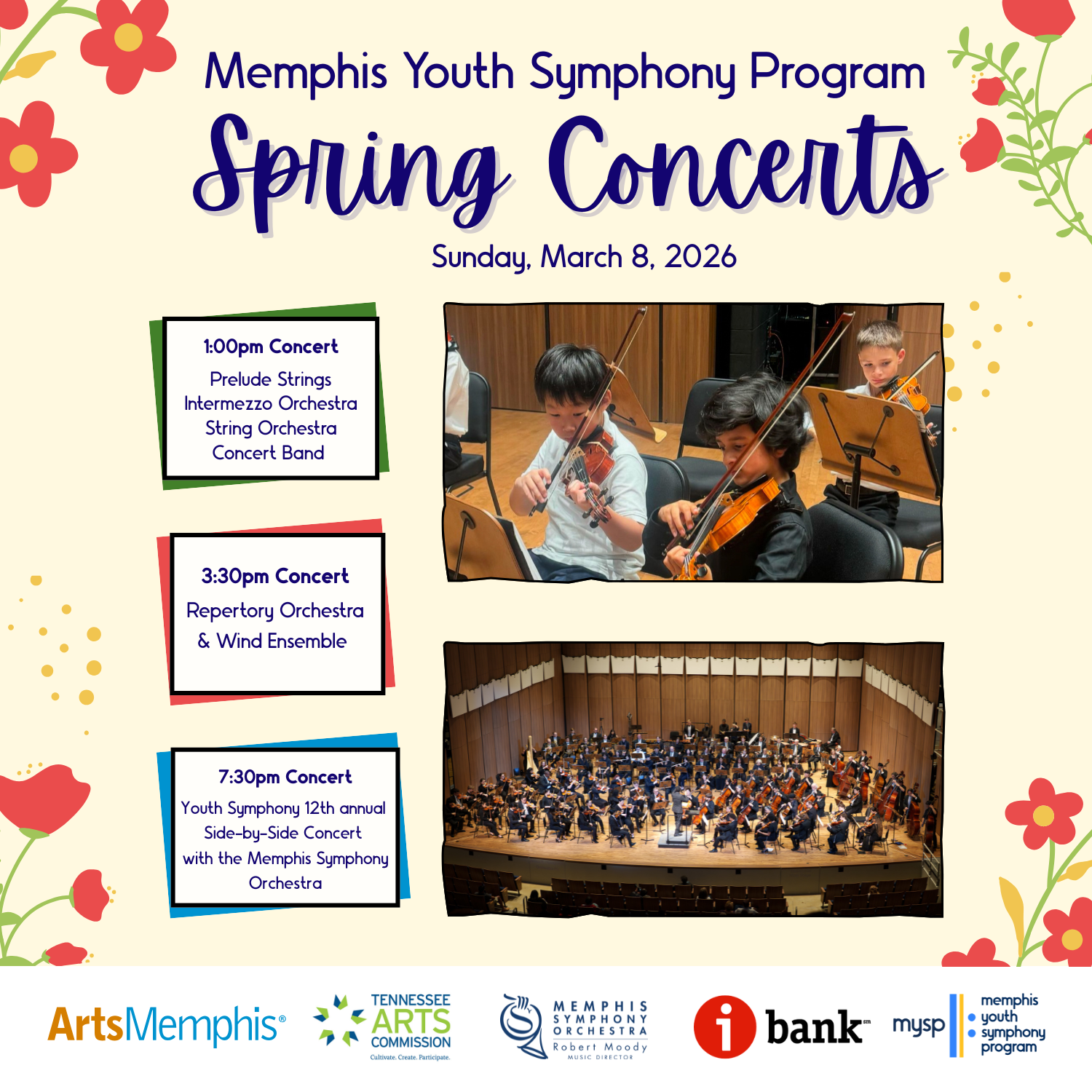 MYSP Spring Concerts