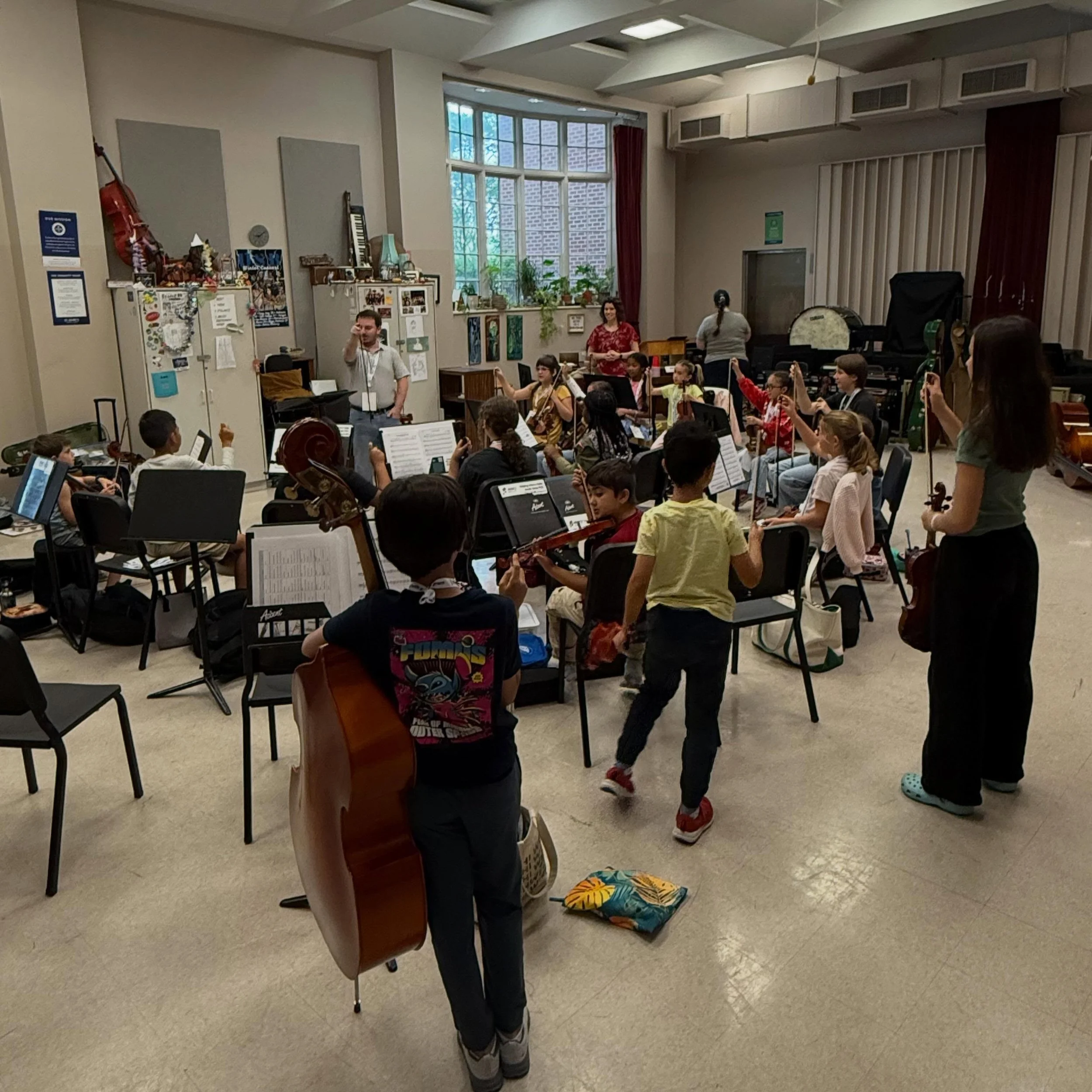MYSP Camp Crescendo is underway! We're having a blast learning, playing, and of course having lots of fun! 🎼🎻☀️
