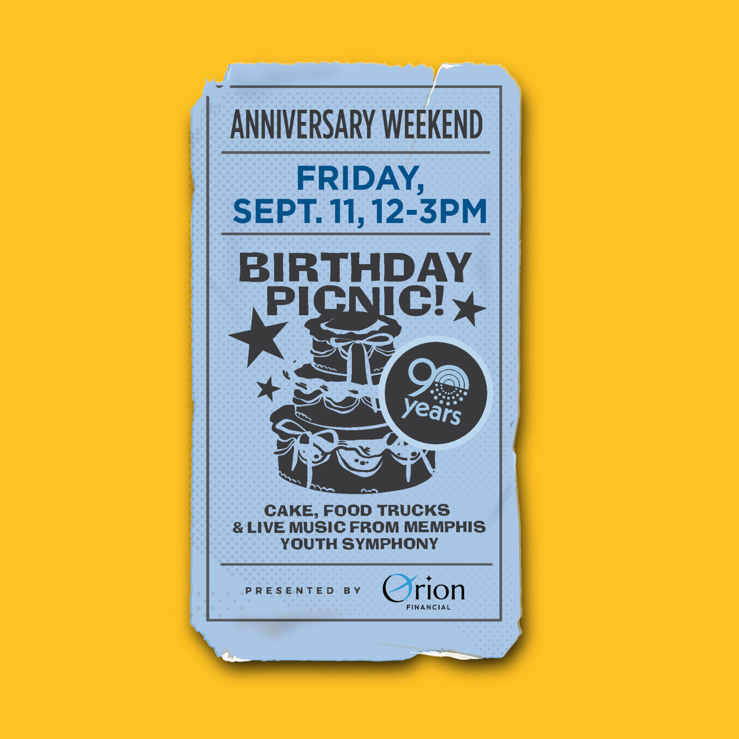 90th Shellebration: Birthday Picnic ft. MYSP Youth Symphony