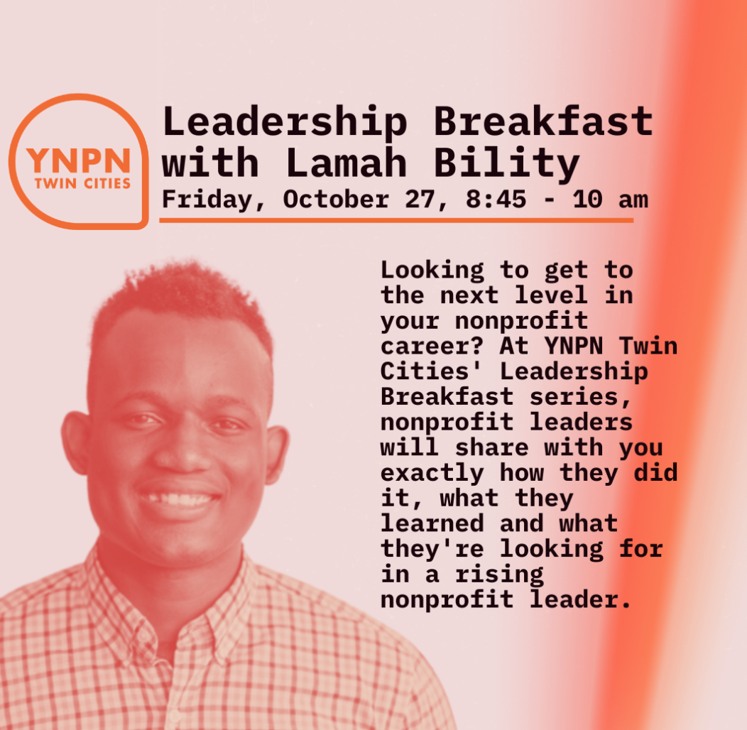 Leadership Breakfast with Lamah Bility