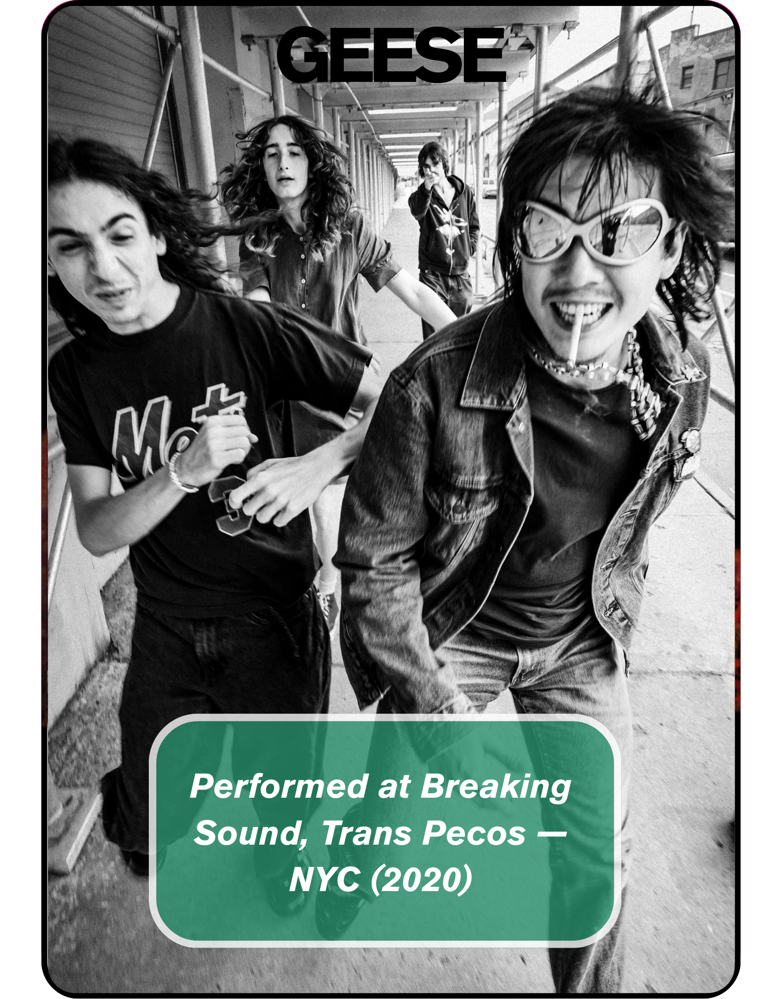 Geese x Breaking Sound Alumni