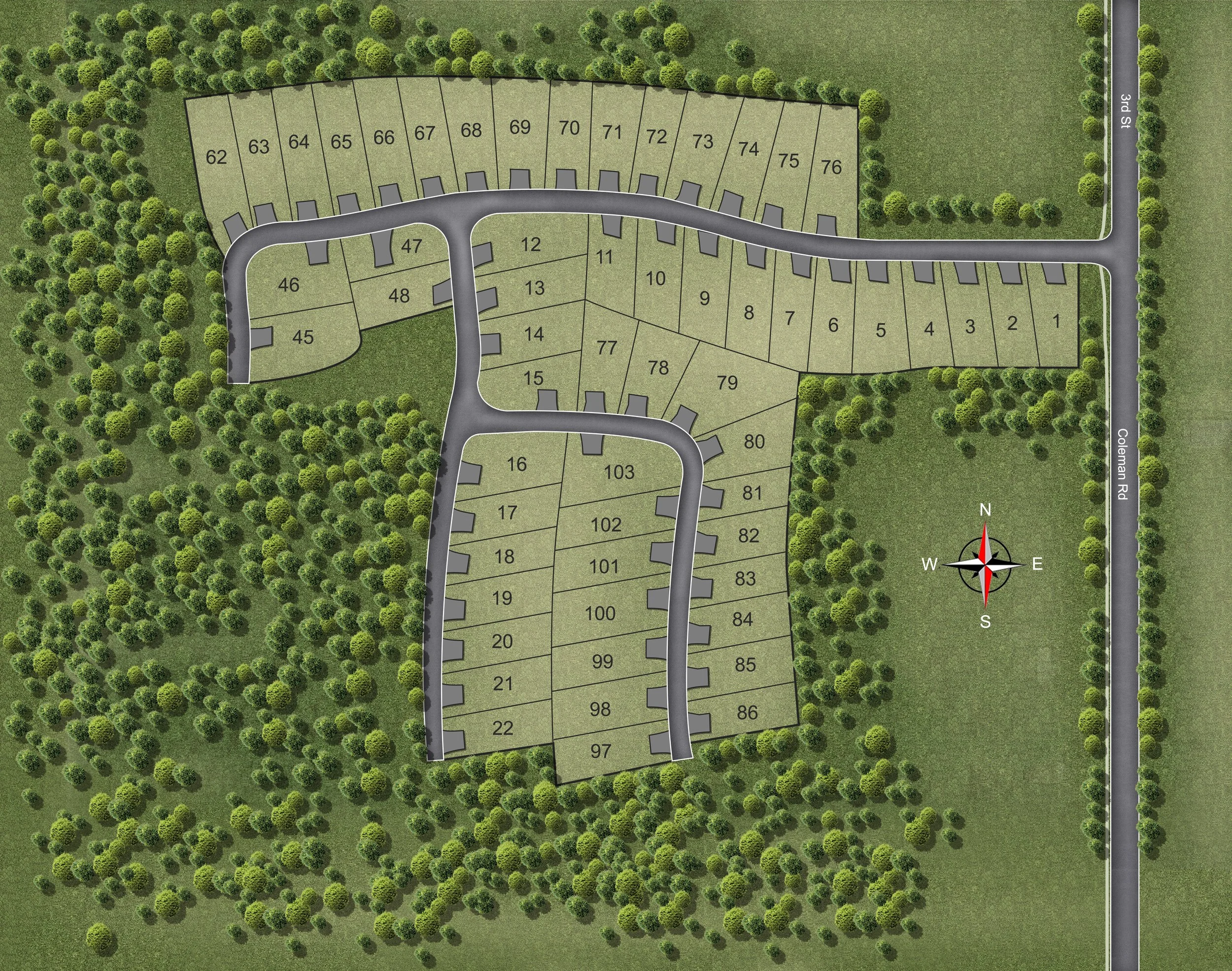 Southgate Park Map
