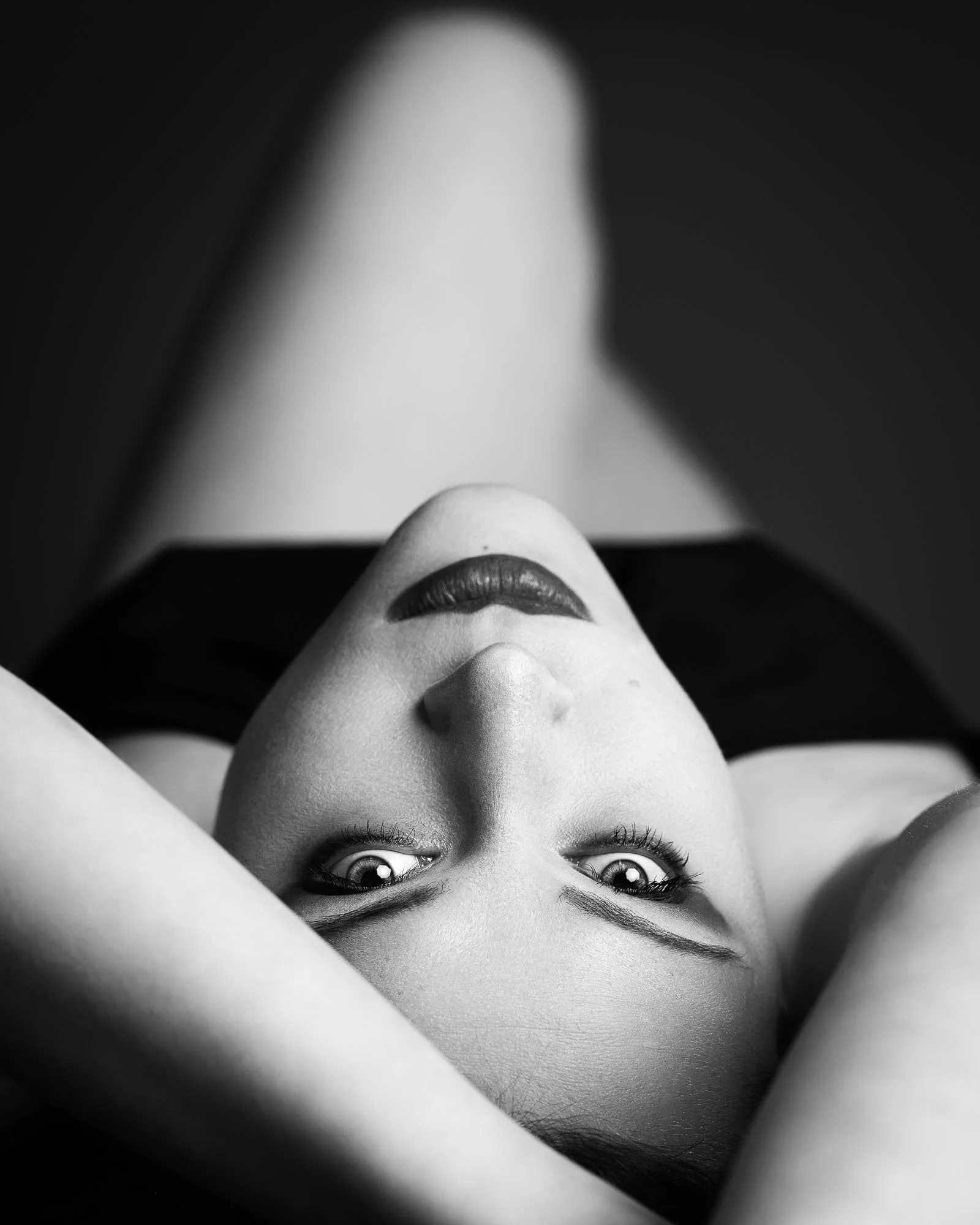 artistic boudoir photography implied nude woman Chicago