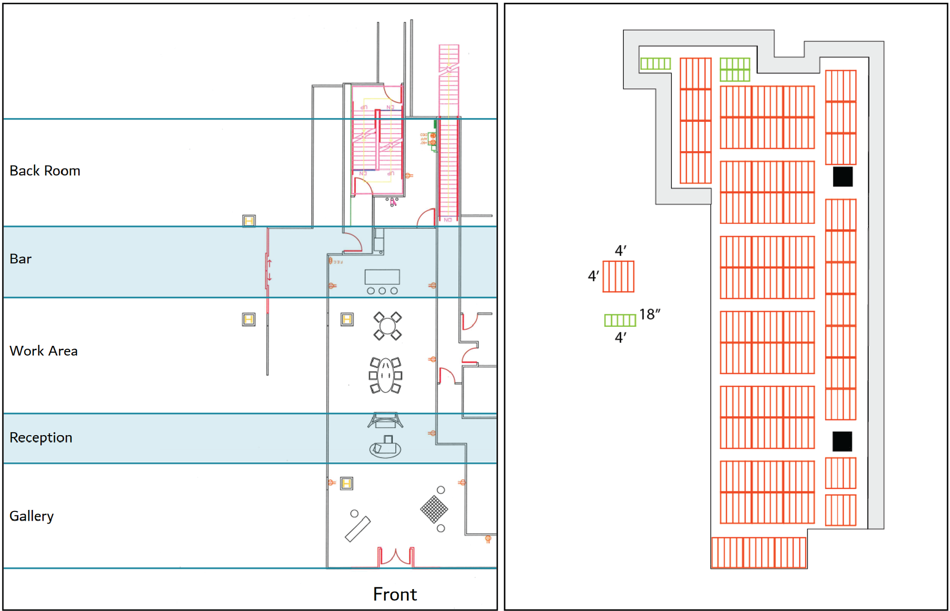 2. Floorplan and cloud layouts