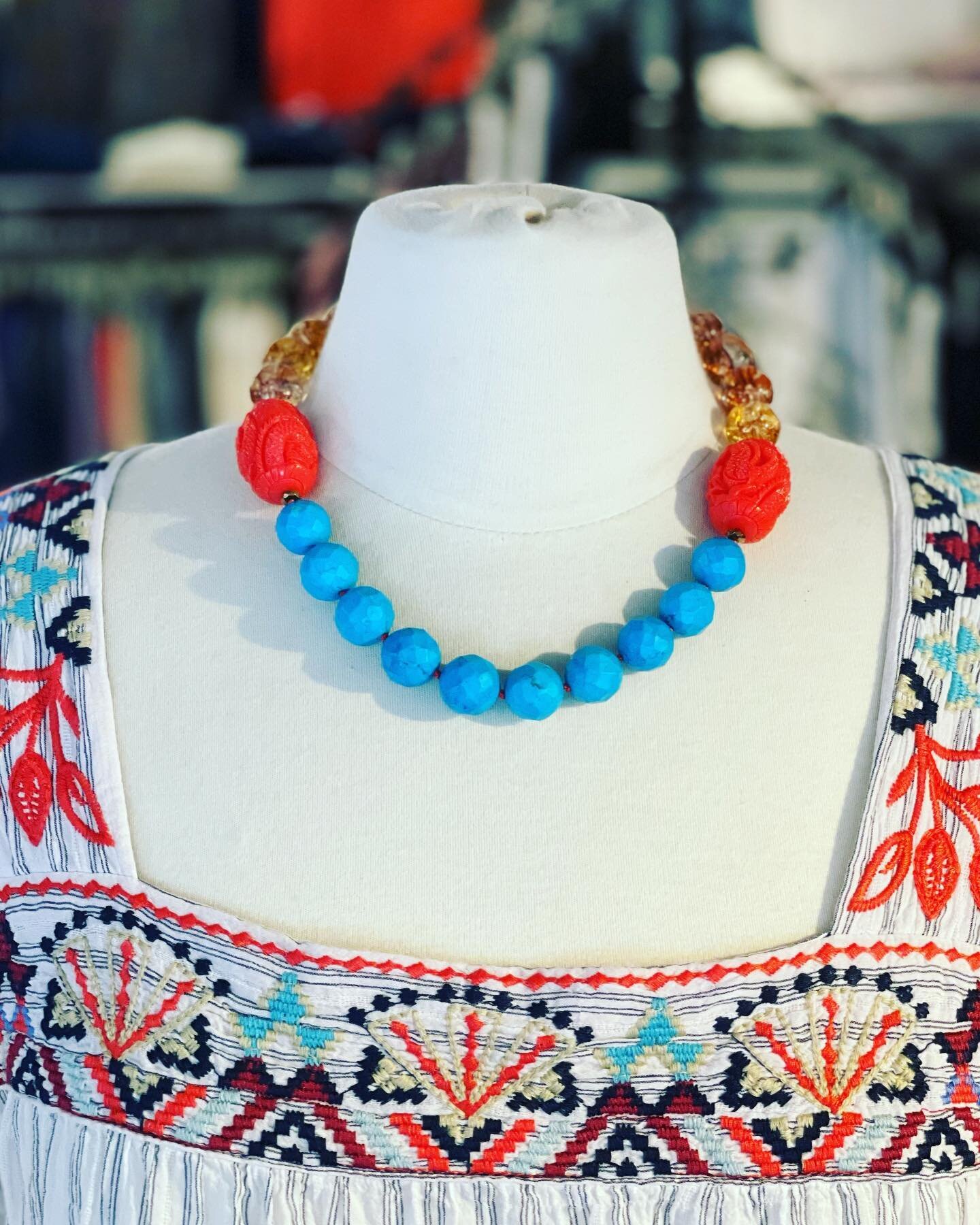 Add one of these fun summer MTL necklaces to your @incompanyclothing wardrobe! 
New pieces in store now!

#wardrobeessentials #jewelry #mtljewelrydesign #necklace #custom #customjewelry #artistsofinstagram #art #vt #vermontartist #stowevermont #local