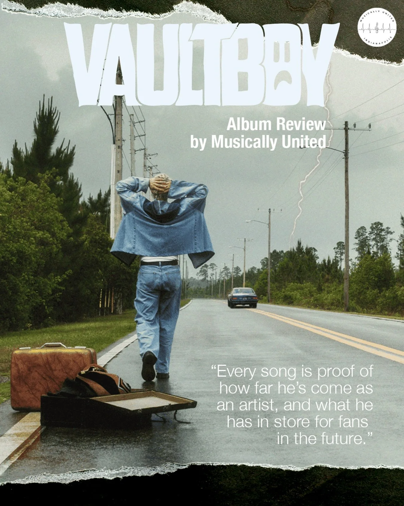 vaultboy really made an album you can dance to while wondering where your life went wrong. 💔

Check out the full review of vaultboy&rsquo;s new album on our website. Link in bio! 

📝: @bubblyproblems 
🌃: @alexiaadesigns 

#vaultboy #areyouevercomi