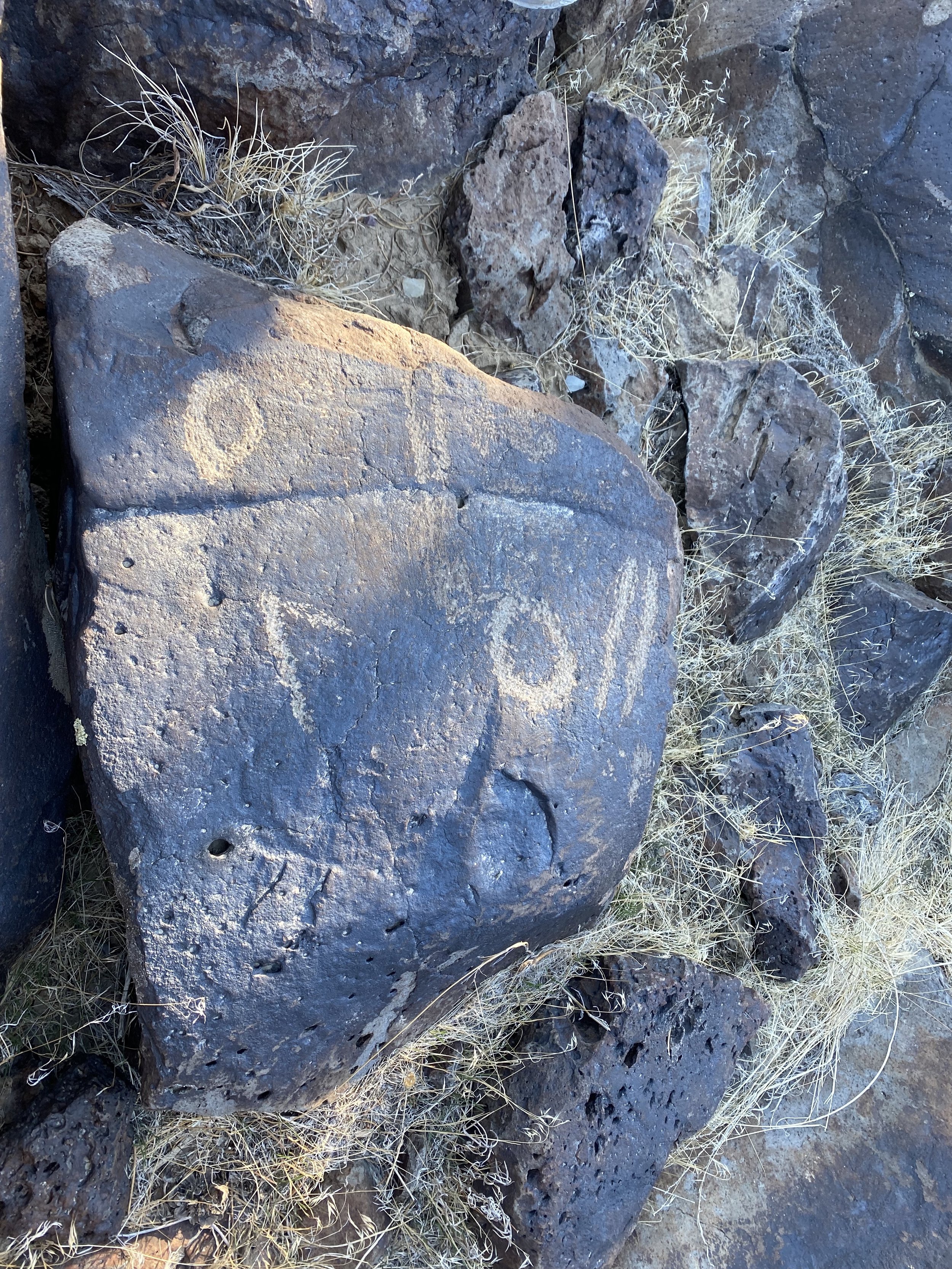 A fun offroad drive from the castle you can find rare, remote and ancient petroglyphs