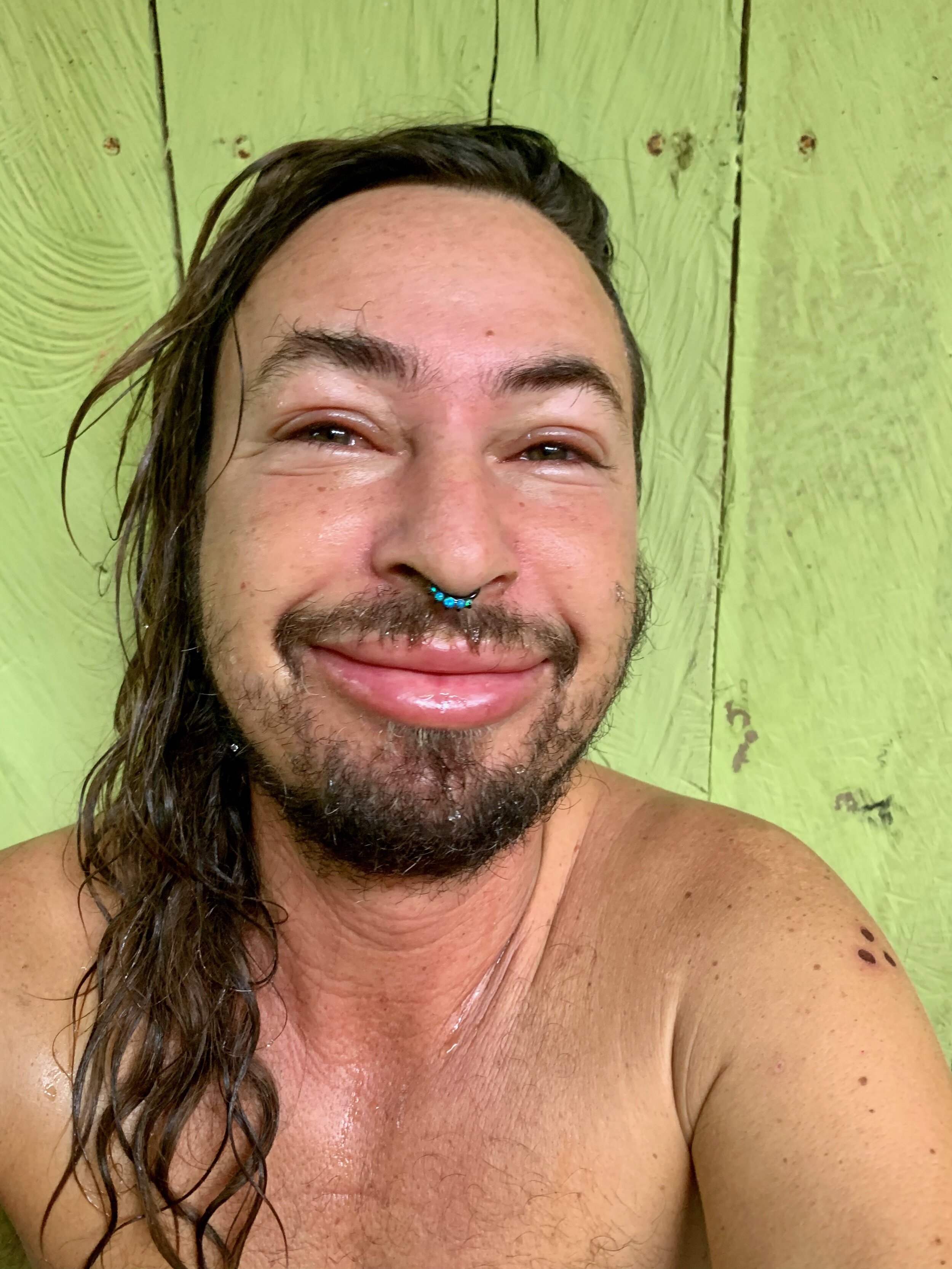 It really brings home the true warrior spirit within, a badge of honor all clients are proud to wear.