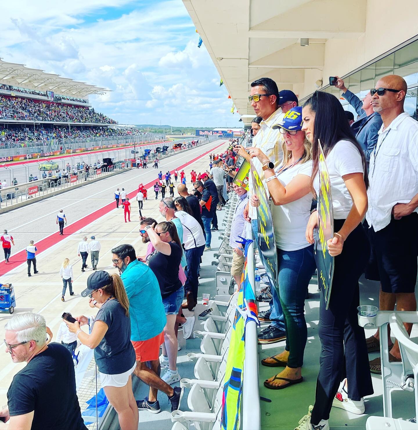 Are you ready to hear the thunder and feel the action of the #americasgp ‼️❓We are 😎
&bull;
&bull;
&bull;
#motogp #cota #suite #vip #nonprofit #community #charity #fundraiser #fundraising #veteran #military #veterans #support #motorcycle #race #raci