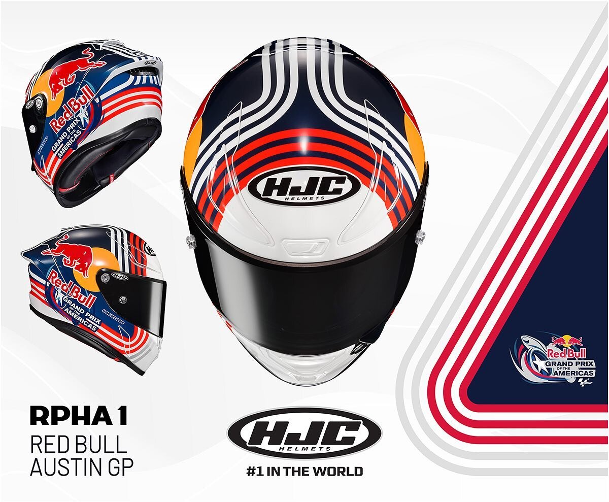 #countdowntocota Thank you to our donors @motomummy &amp; @helmethouseinc for this sweet @hjchelmets &amp; @redbull helmet that&rsquo;s up for grabs during our in-suite auction for #americasgp THIS weekend! All proceeds will go to our 2022 beneficiar