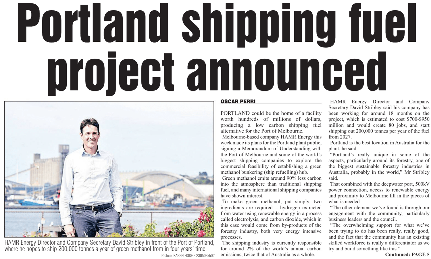 PRF Project covered in The Portland Observer — HAMR Energy