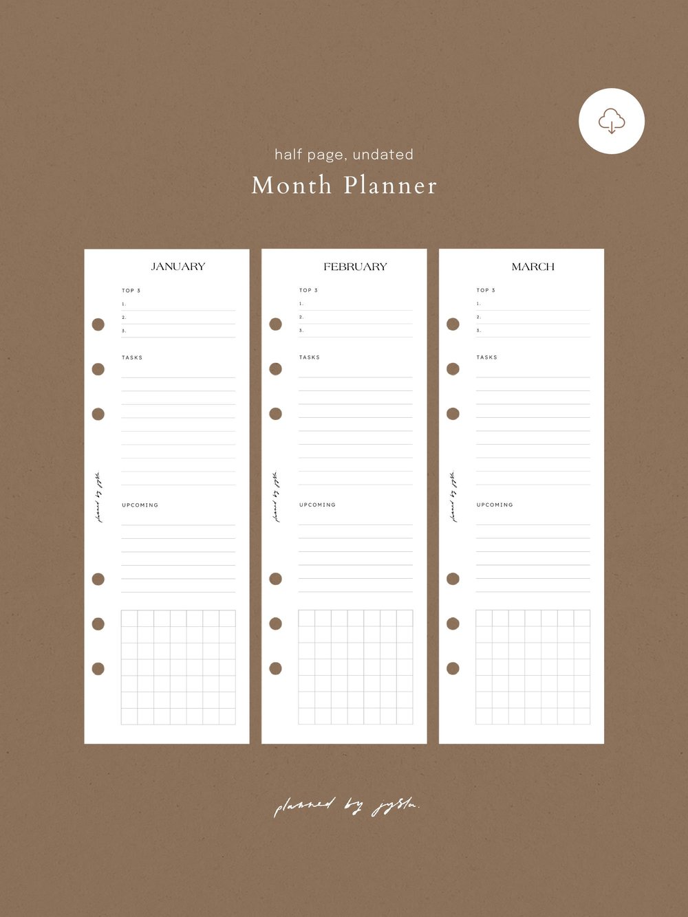 half-page-monthly-planner-printable-insert-planned-by-jysla-minimal-and-mindful-stationery