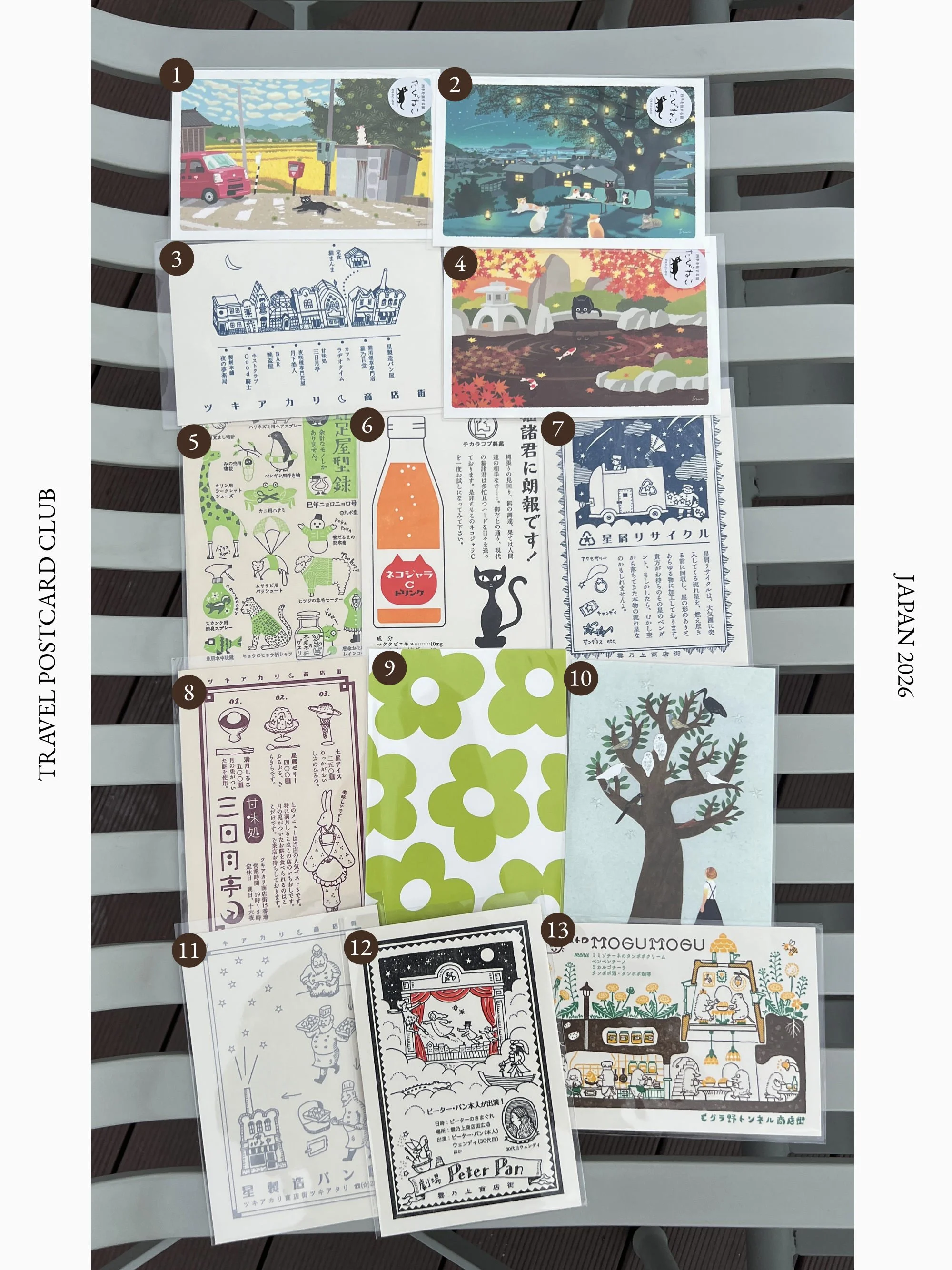 Travel Postcard Club — Japan 2026