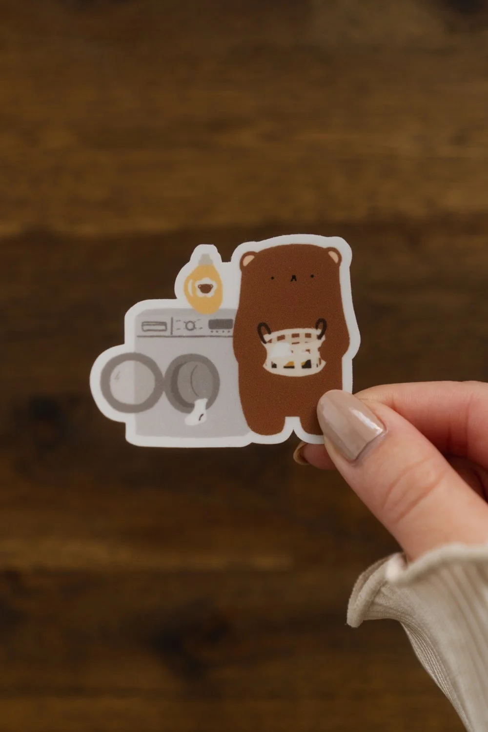 Laundry Herbie - Vinyl Sticker