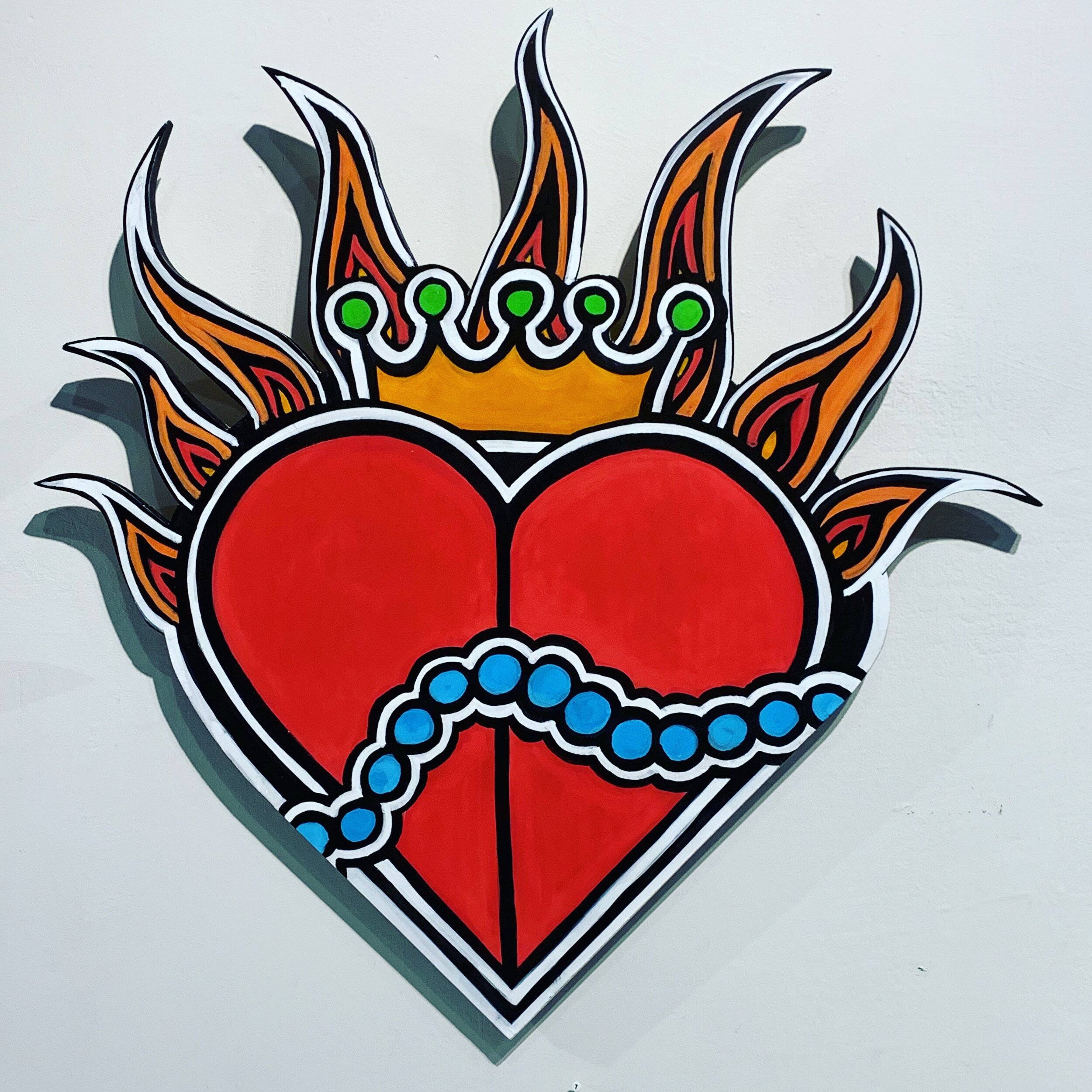 Button Heart Picture Tutorial – Wee Folk Art
