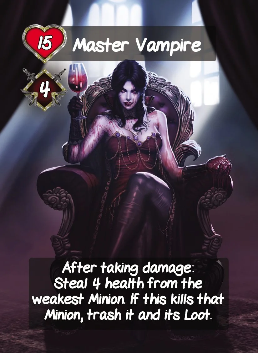 From the Shadows Villain - Master Vampire