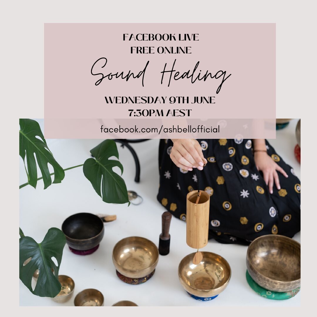 Back by popular demand. Last weeks Sound Healing reached hundreds of people and so many of you messaged me saying you benefited from the soothing frequencies of the Singing Bowls. To support you further, I&rsquo;m jumping on my Facebook page live aga