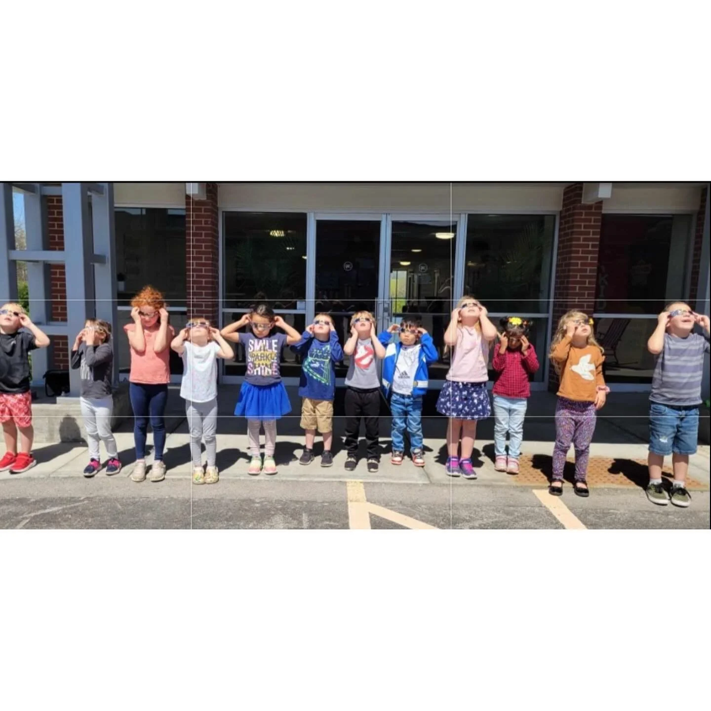 These pre-K kiddos were excited about eclipse day ☀️🌙