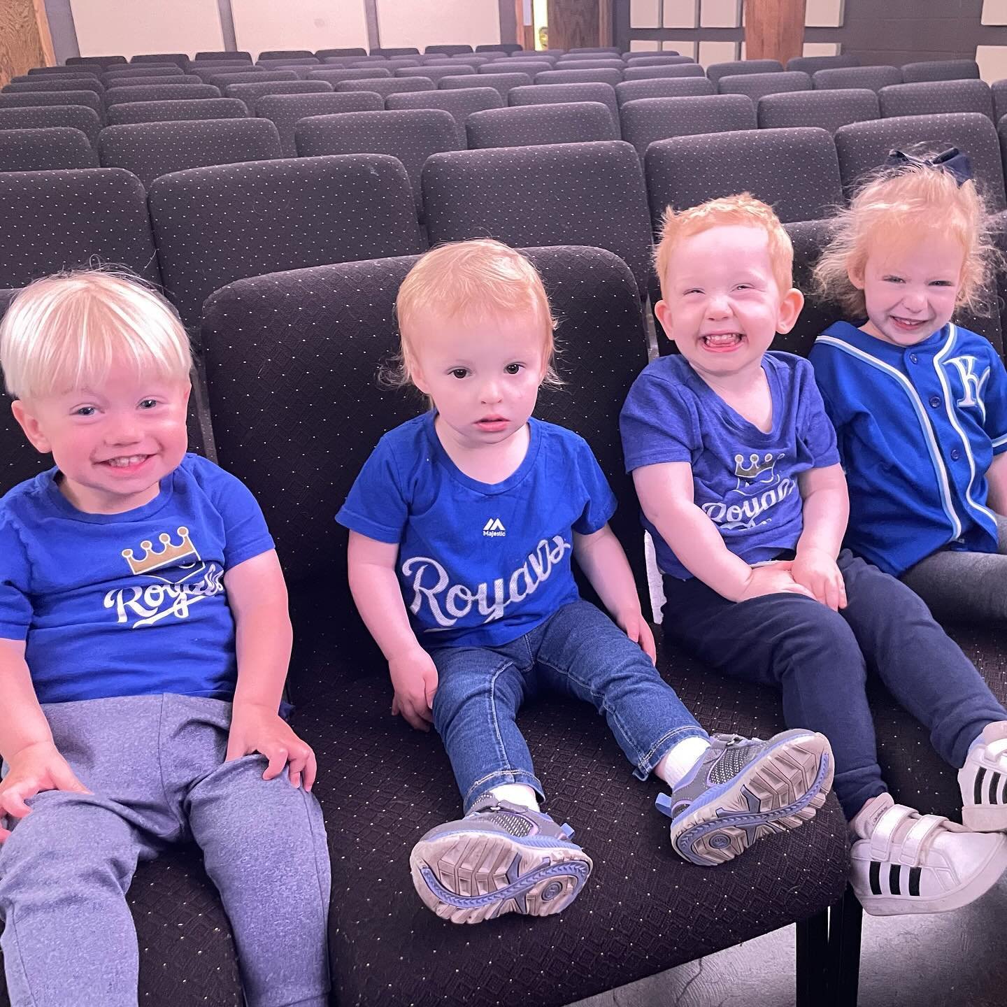 Rockin&rsquo; our Royals gear ⚾️🧢