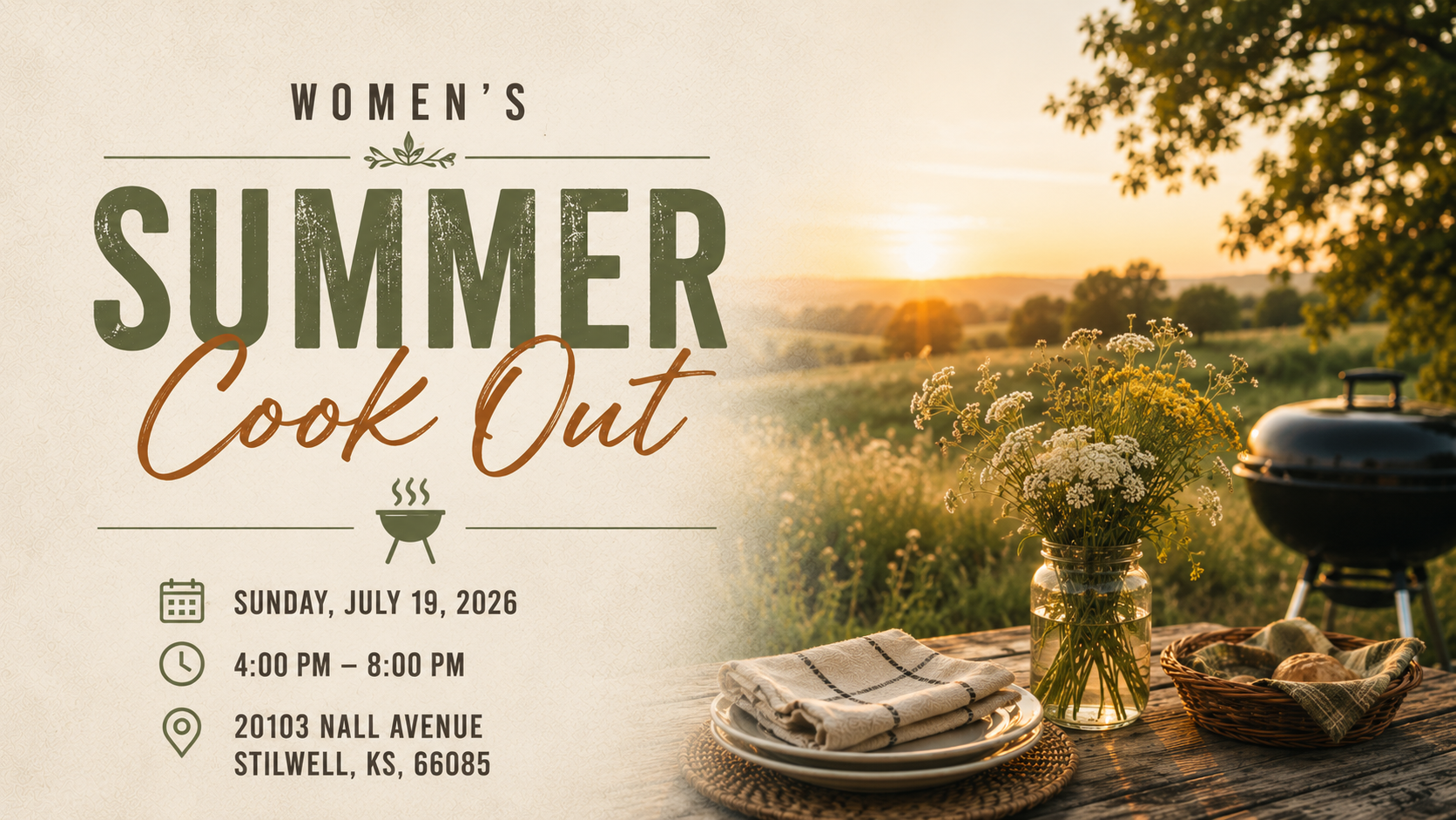 Women's Summer Cook Out