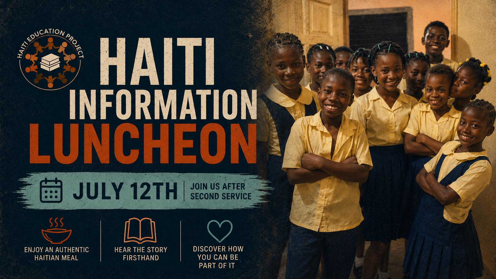 Haiti Education Project - Information Luncheon