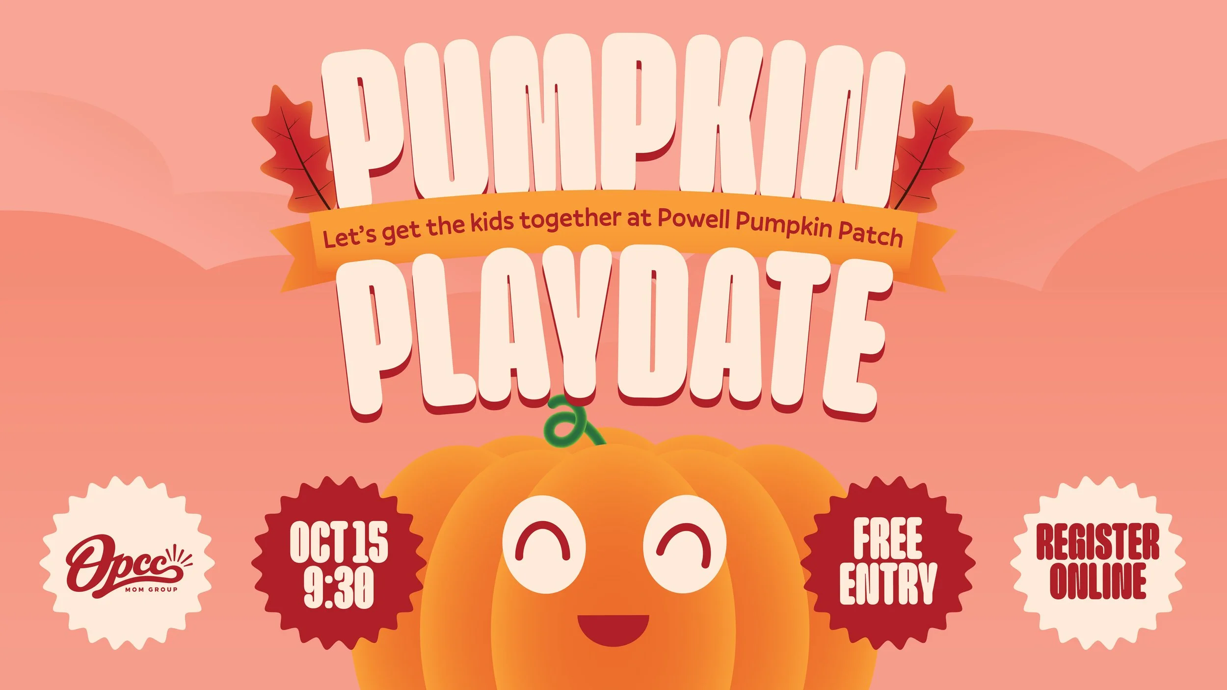OPCC Mom Group Pumpkin Patch Playdate