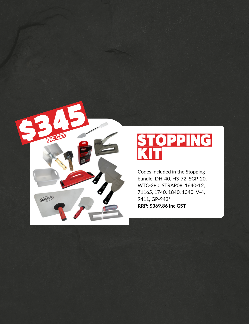 Stopping Kit
