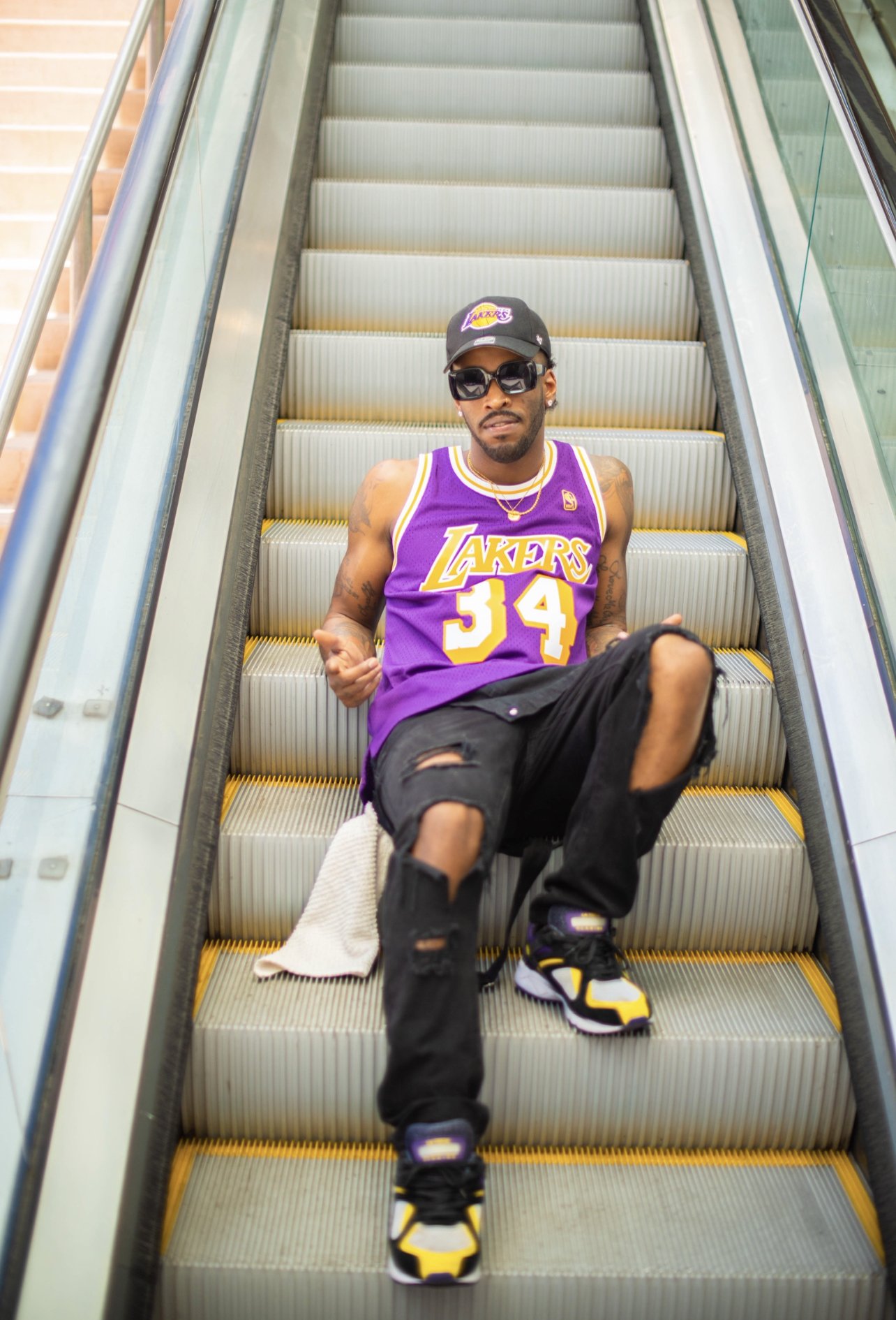 Ron E. Polo Escalator Brian Trifon Photography Los Angeles