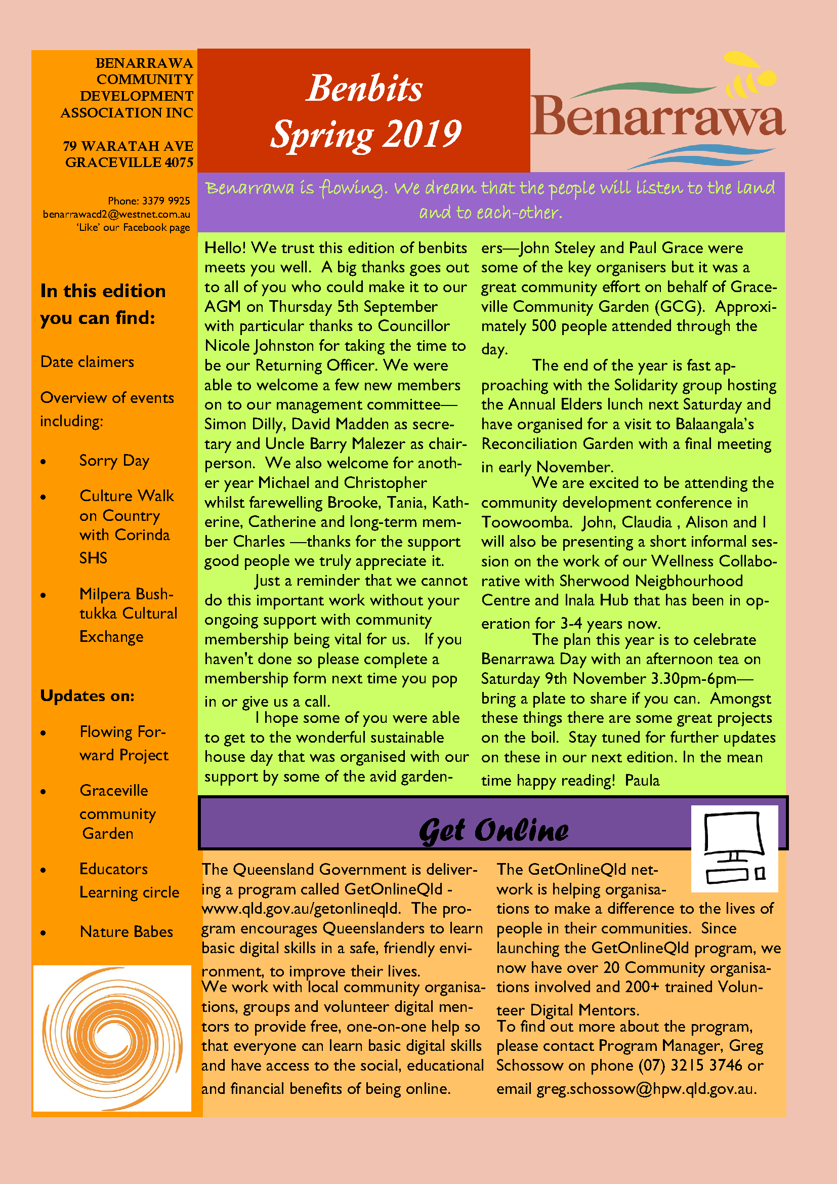 BenBits Newsletter Spring 2019