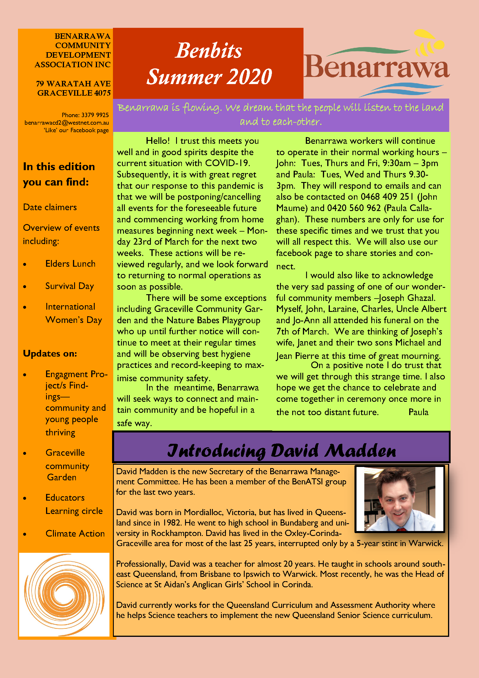BenBits Newsletter Summer 2020