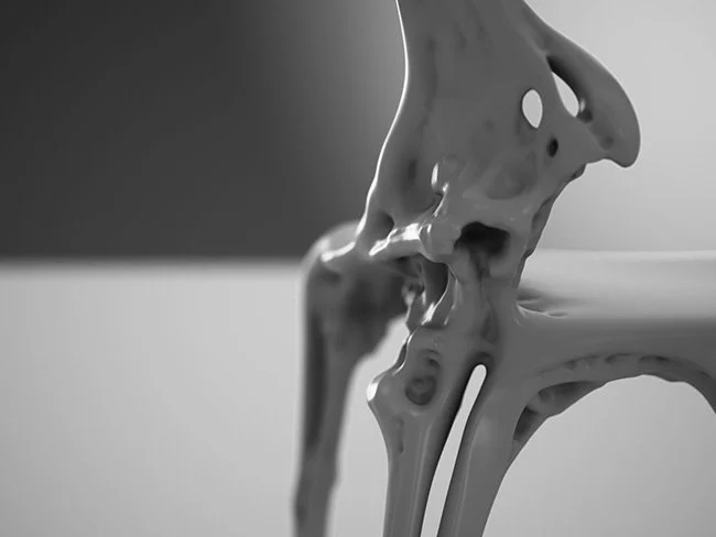 Work-in-progress chair