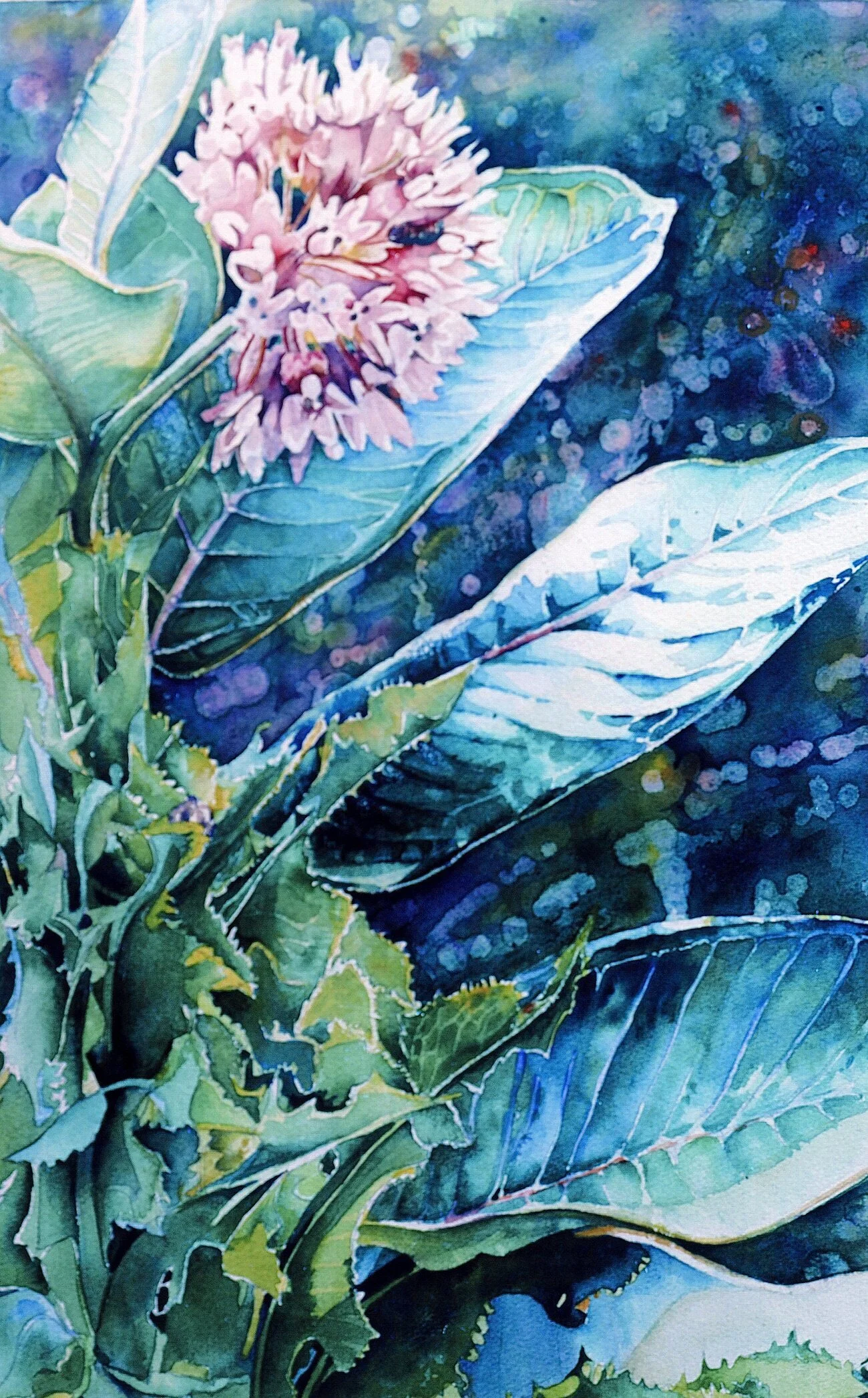 "One Creature's Heaven" 16 x 10" Watercolor 1981