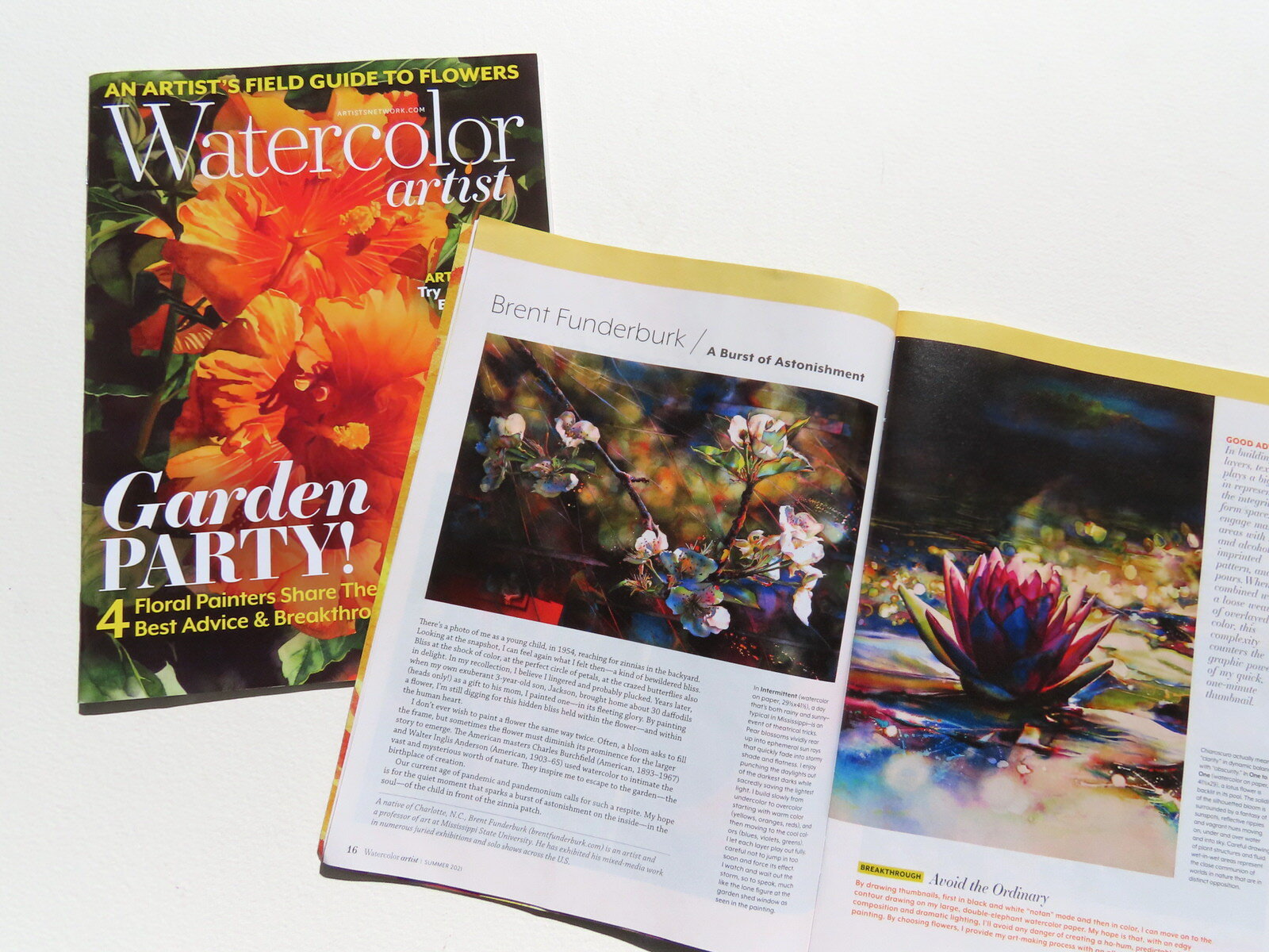 Watercolor Artist Magazine (Summer 2021)