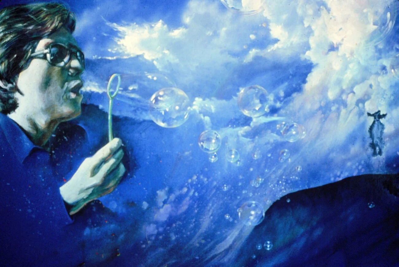 "Released" 60x96 Acrylic/Mixed 1979