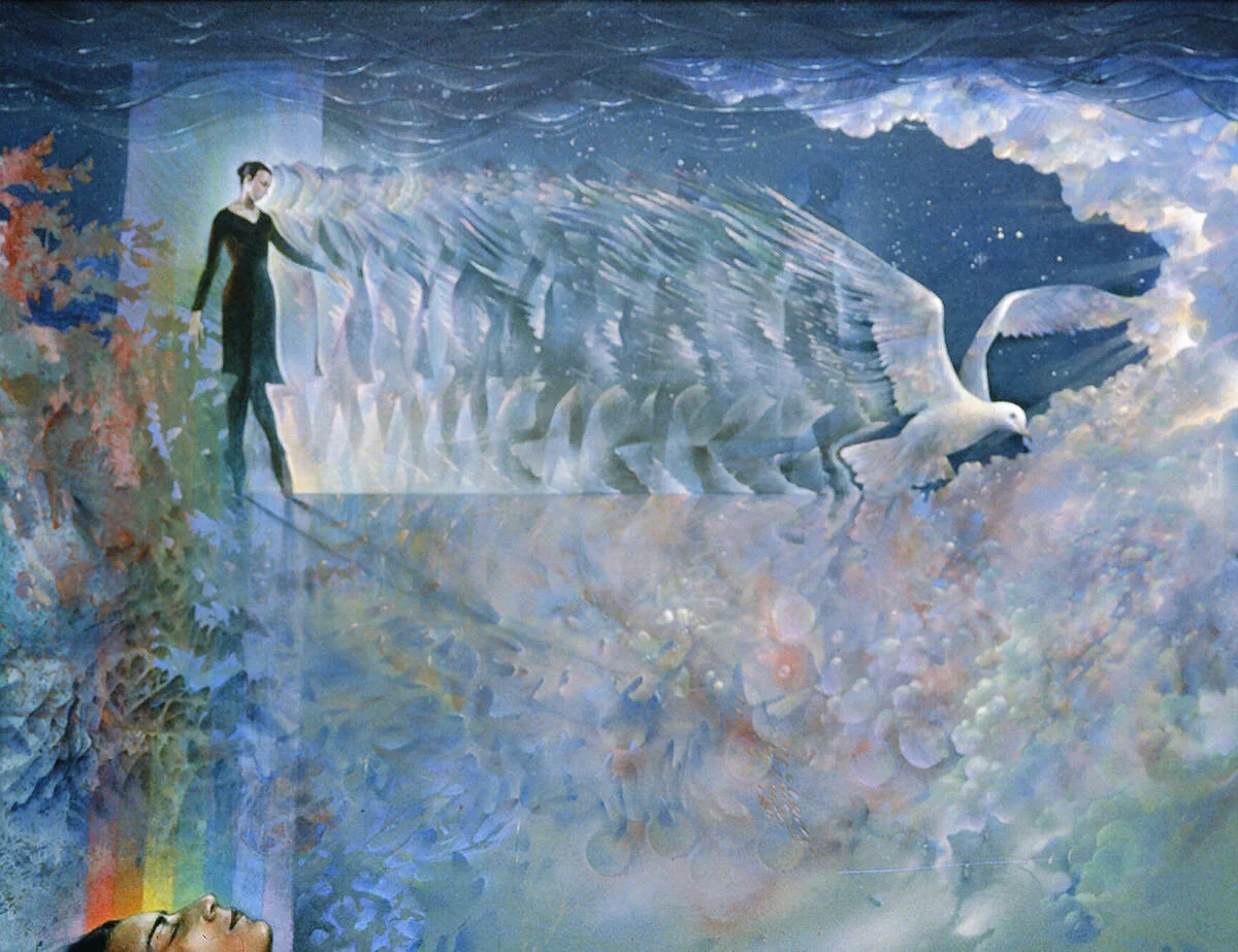 "Dreamtime I" 60x96 Acrylic/Mixed 1979