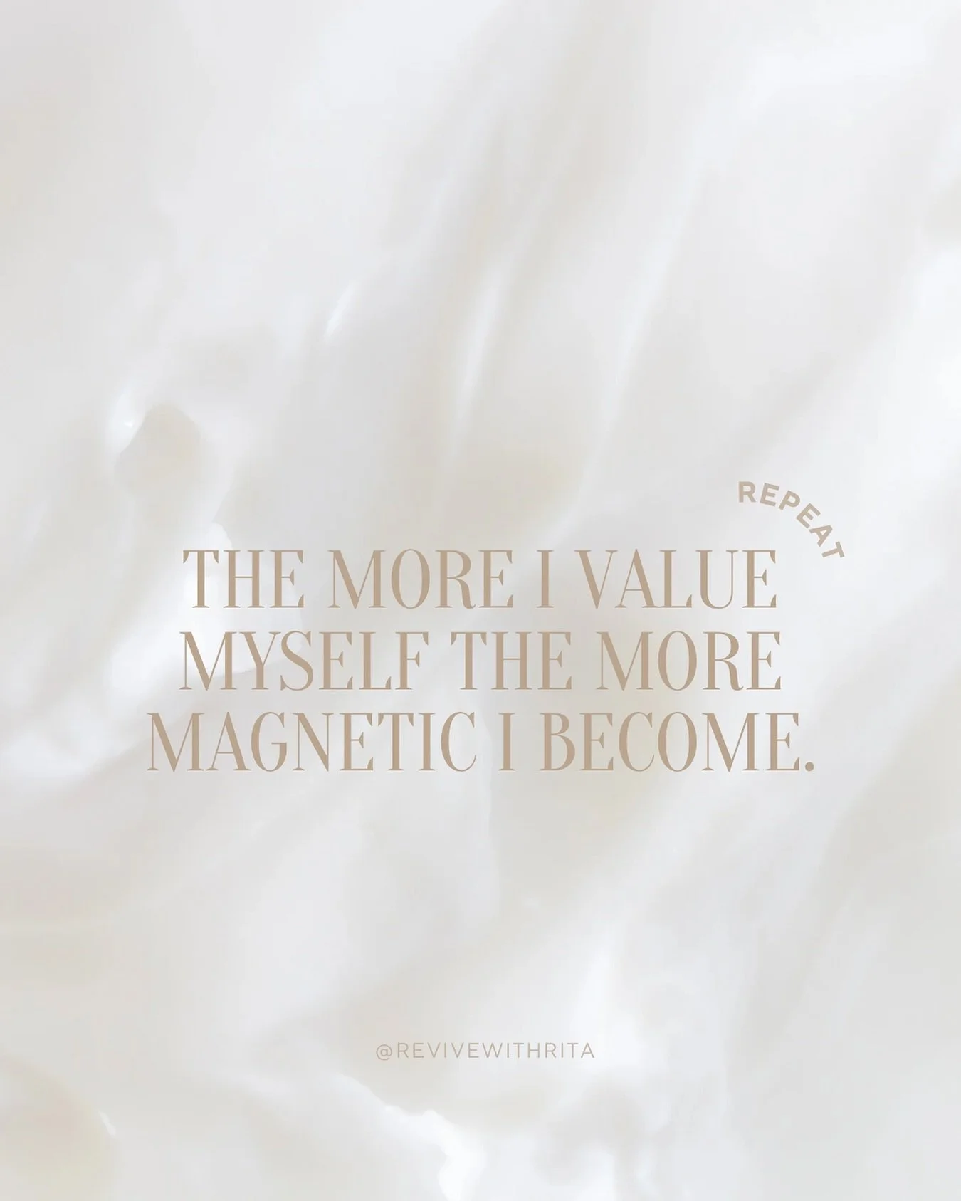 THIS. I believe this wholeheartedly!! 

You can absolutely become more magnetic as you learn to love yourself. Save this reminder ✨